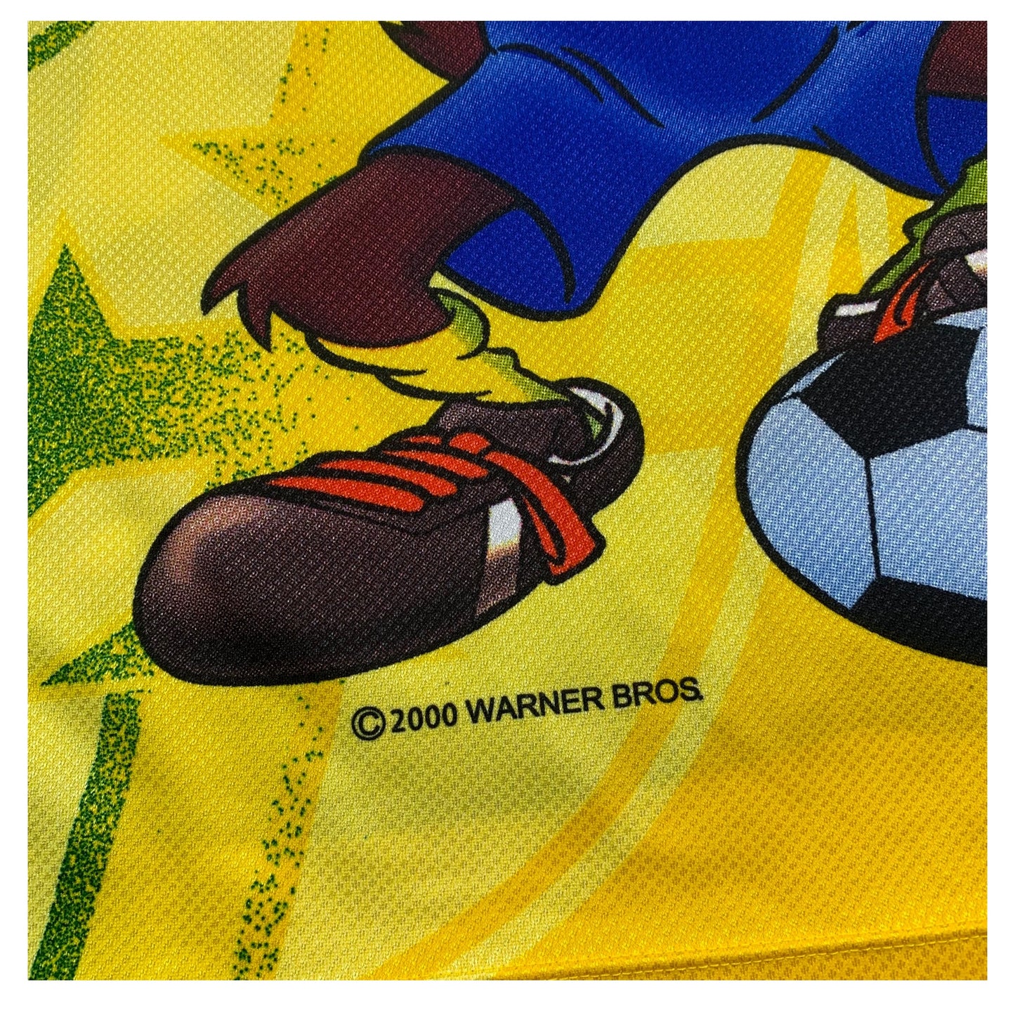 Vintage TAZ Brasilien Trikot Looney Tunes 2000 #9 (XL) Warner Bros