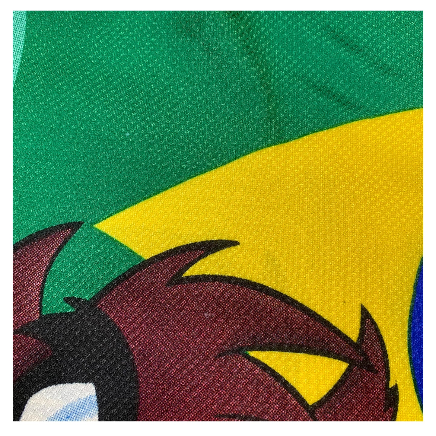 Vintage TAZ Brasilien Trikot Looney Tunes 2000 #9 (XL) Warner Bros