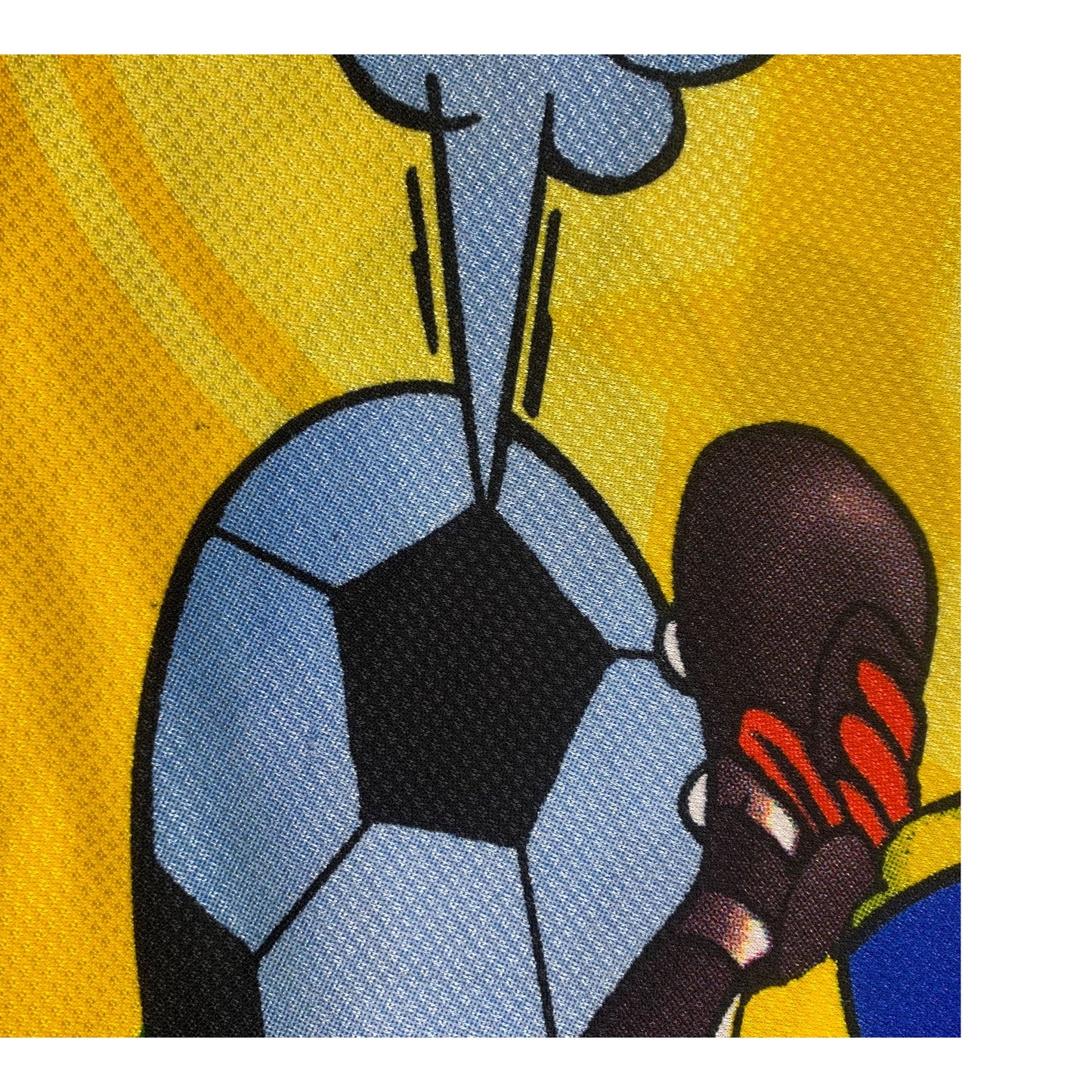 Vintage TAZ Brasilien Trikot Looney Tunes 2000 #9 (XL) Warner Bros