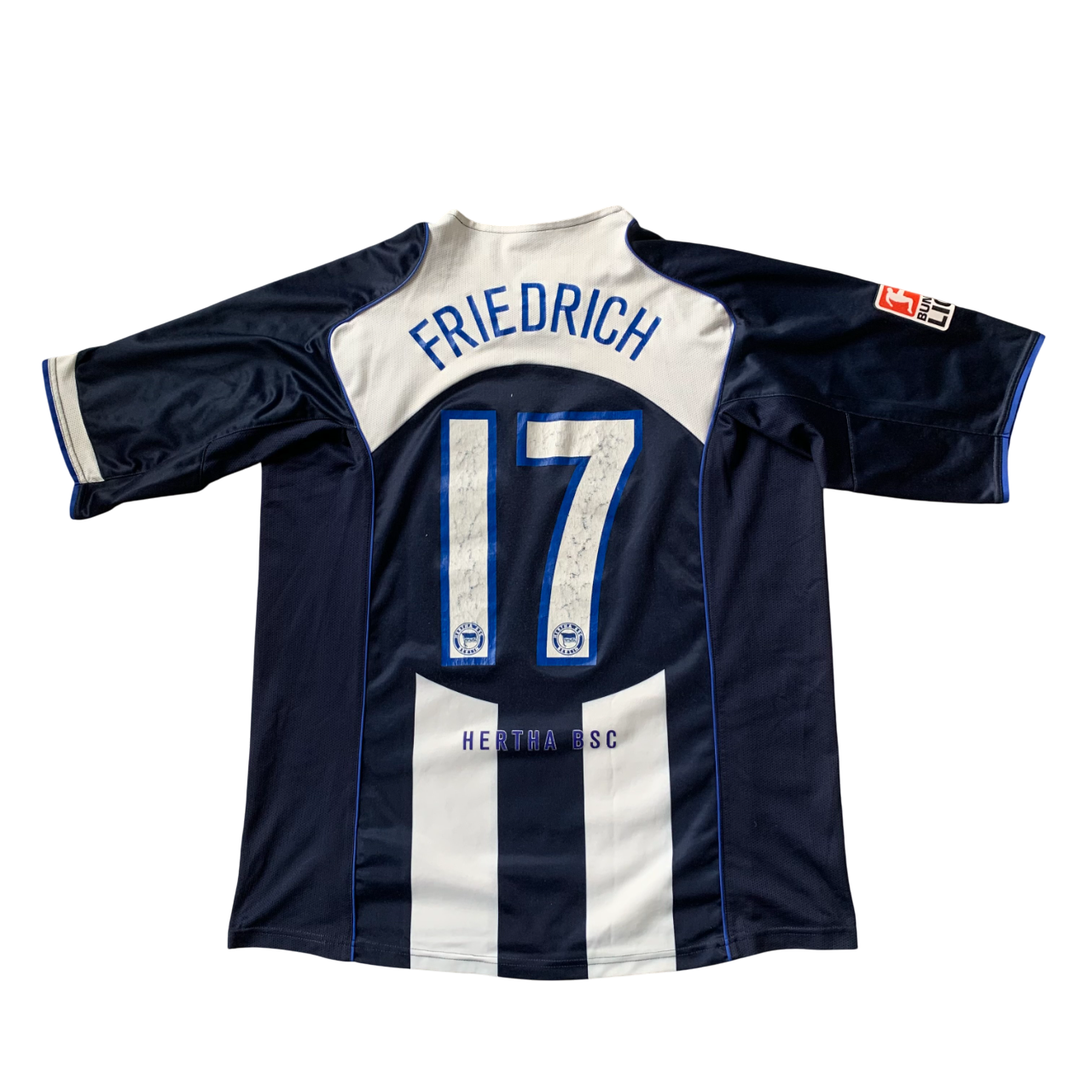Hertha BSC Trikot 2004/05 Auswärts Friedrich #17 (XL) Nike Total 90