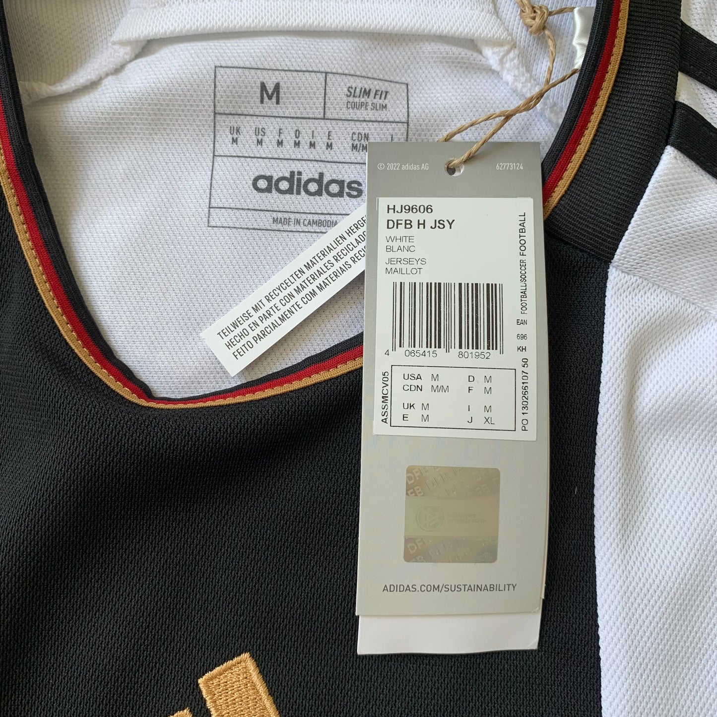 DFB Deutschlad Trikot WM 2022 Heim (M) Adidas