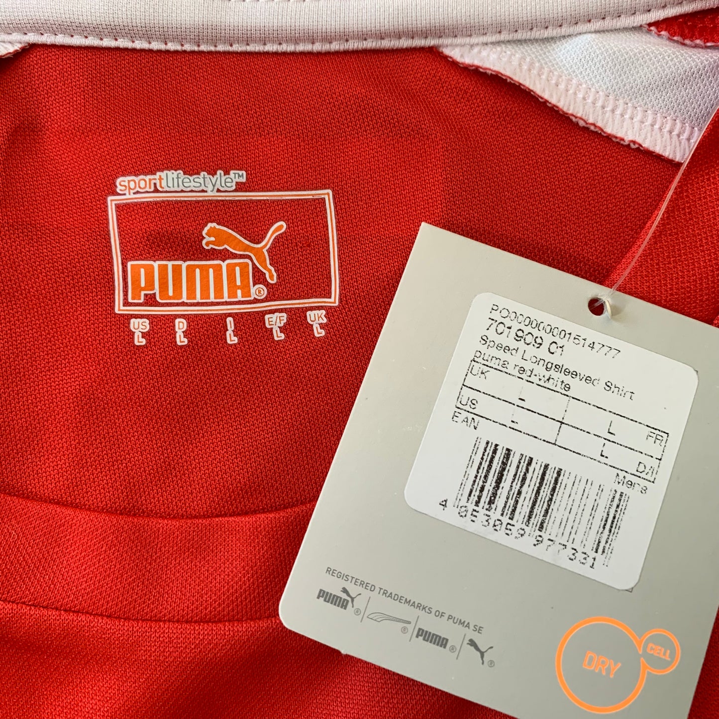 Rot Weiß Essen Trikot 2014/15 Heim Langarm (L) Puma