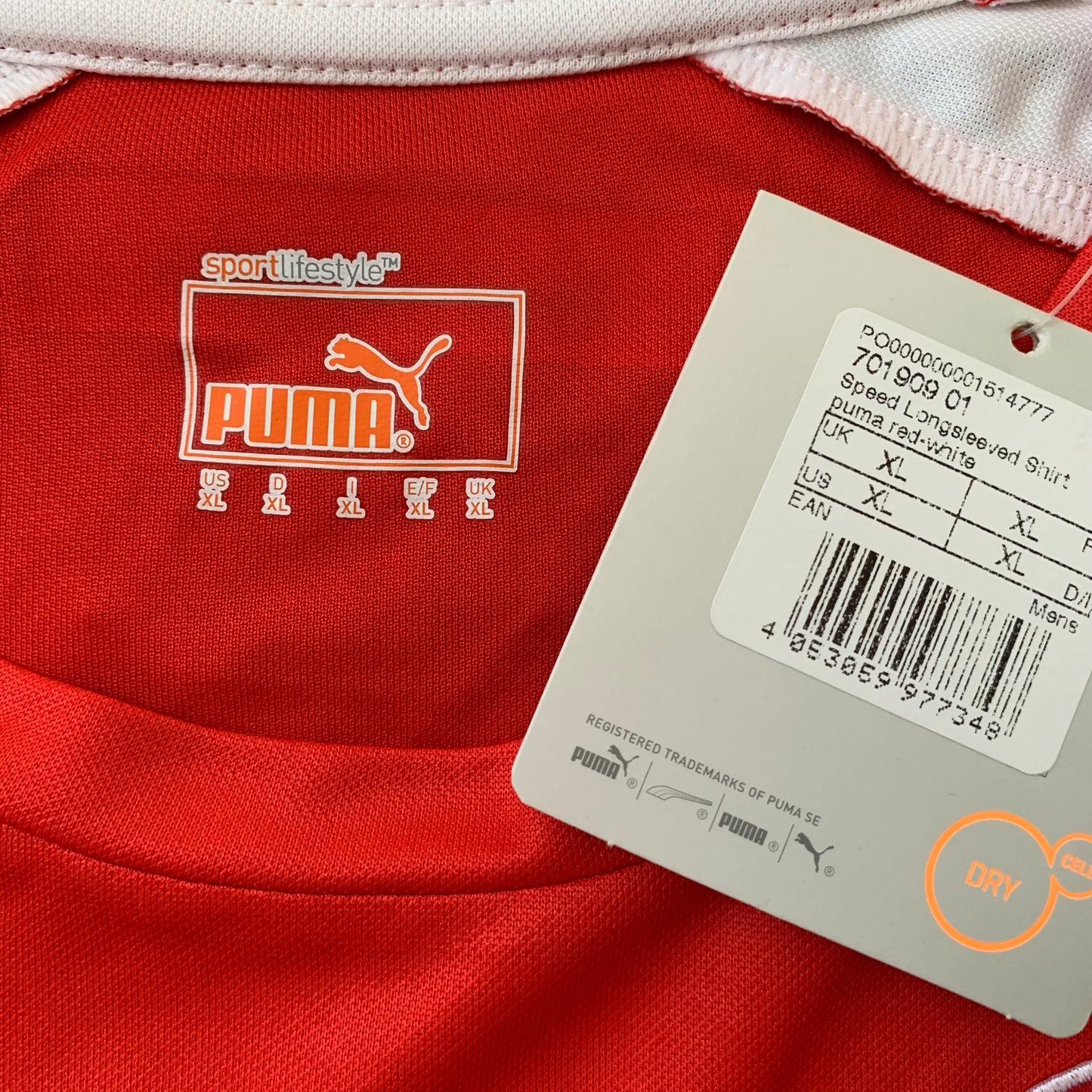 Rot Weiß Essen Trikot 2014/15 Heim Langarm (XL) Puma