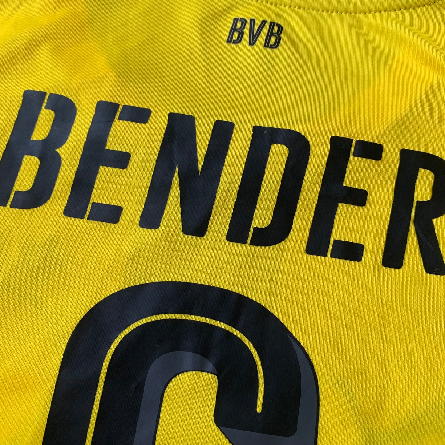 Borussia Dortmud Trikot 2016/17 Heim DFB Pokalfinale Bender #6 (XXXL) Puma