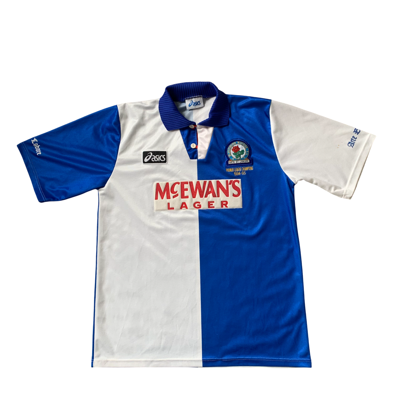 Blackburn Rovers Trikot 1994/95 Heim (XL) Asics