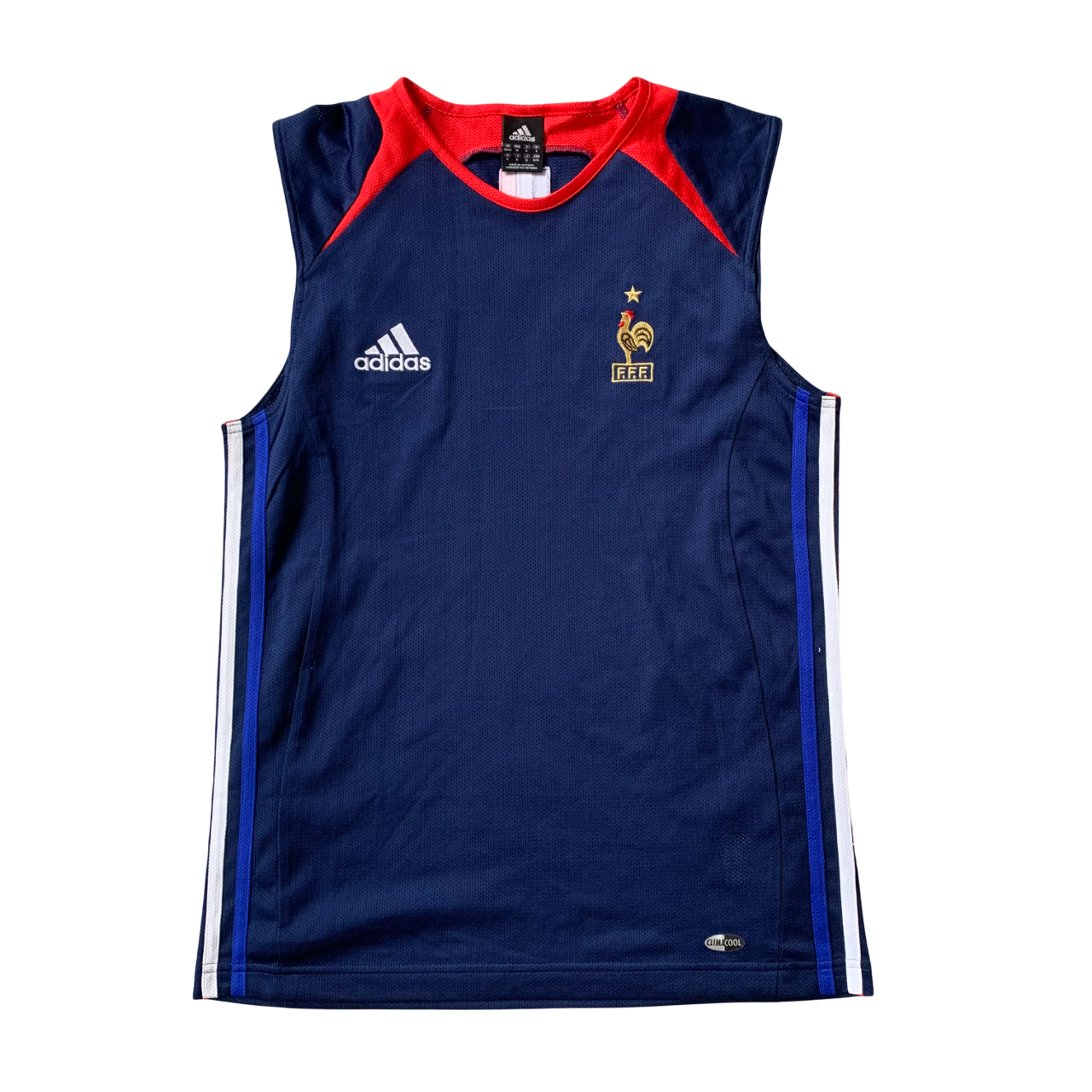 Frankreich Trainingsshirt EM 2004 (S) Adidas