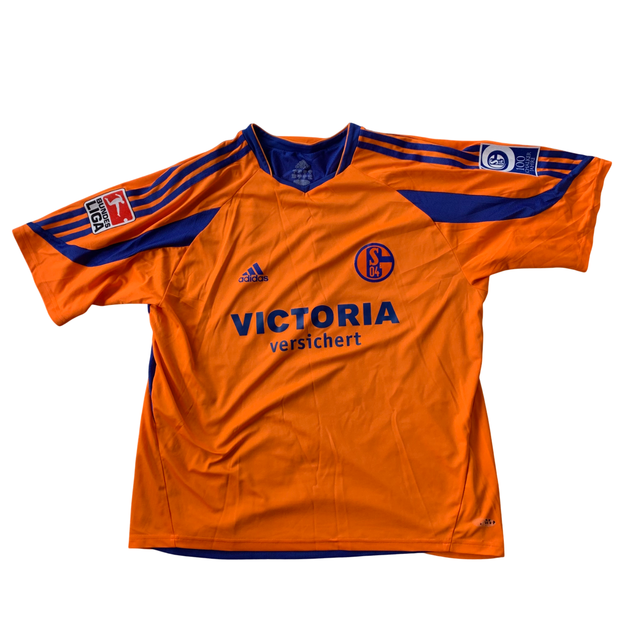 FC Schalke 04 Trikot 2003/04 Auswärts 'matchprepared' Kläsener #4 (XL) Adidas