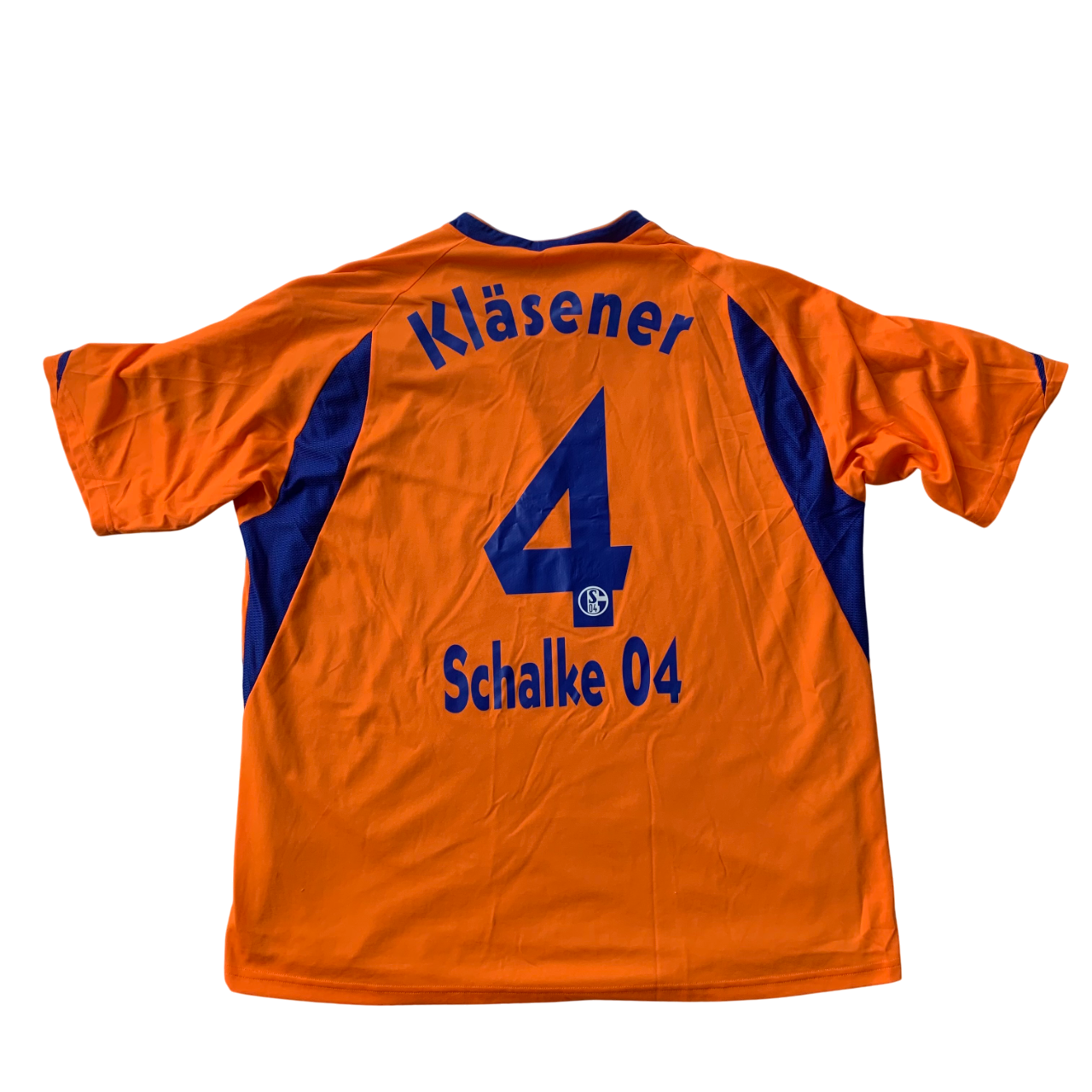 FC Schalke 04 Trikot 2003/04 Auswärts 'matchprepared' Kläsener #4 (XL) Adidas