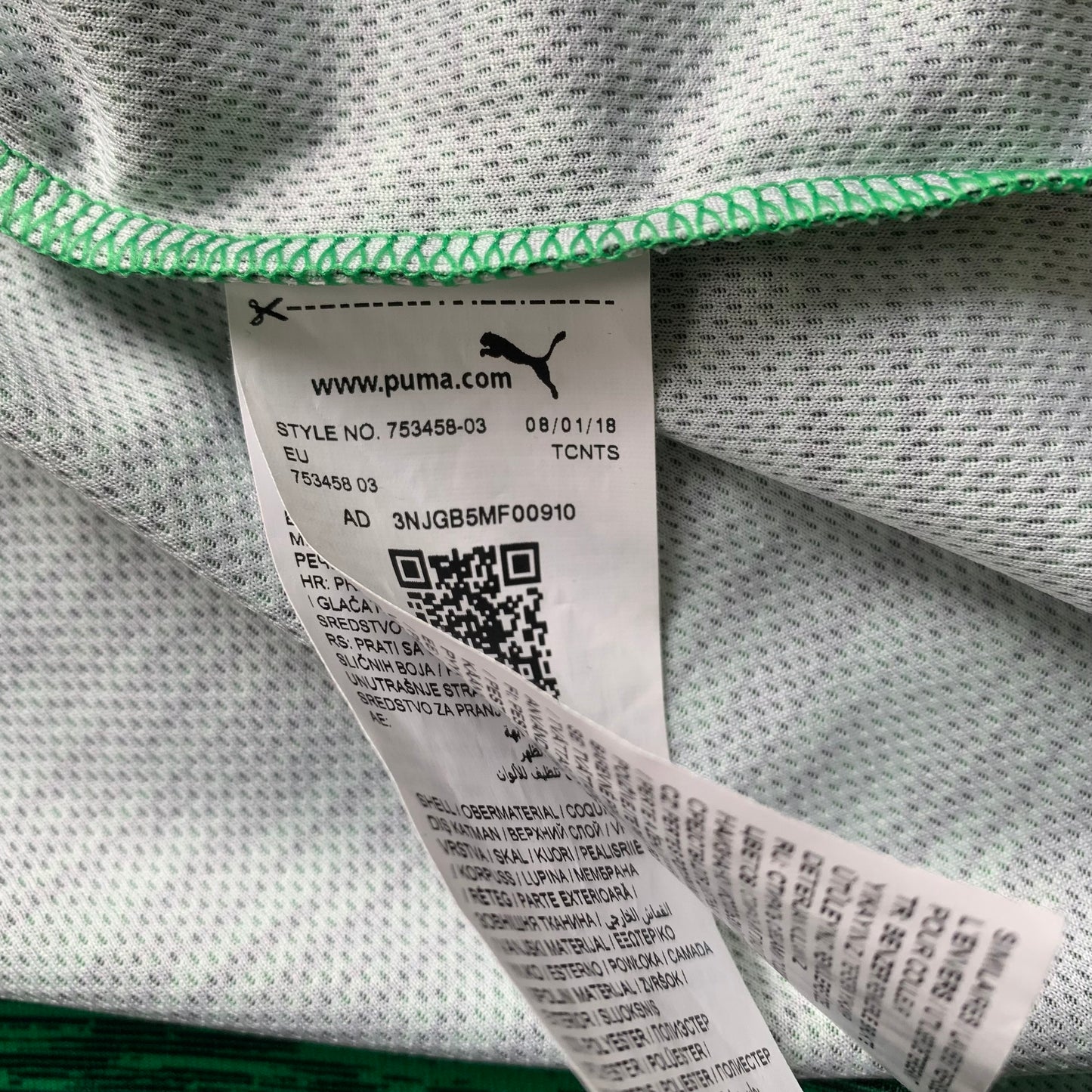 Borussia Mönchengladbach Trikot 2018/19 Third (XL) Puma