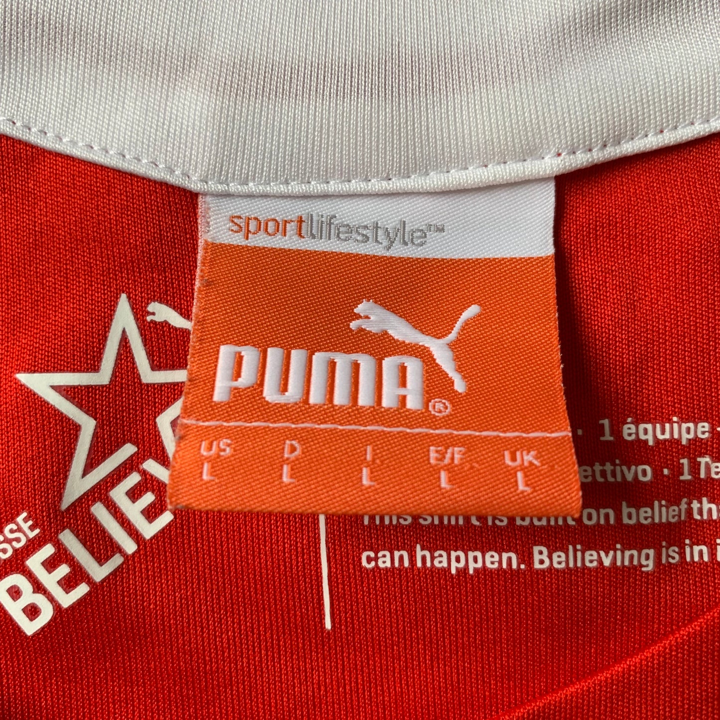 Schweiz Trikot 2014 Heim (L) Puma