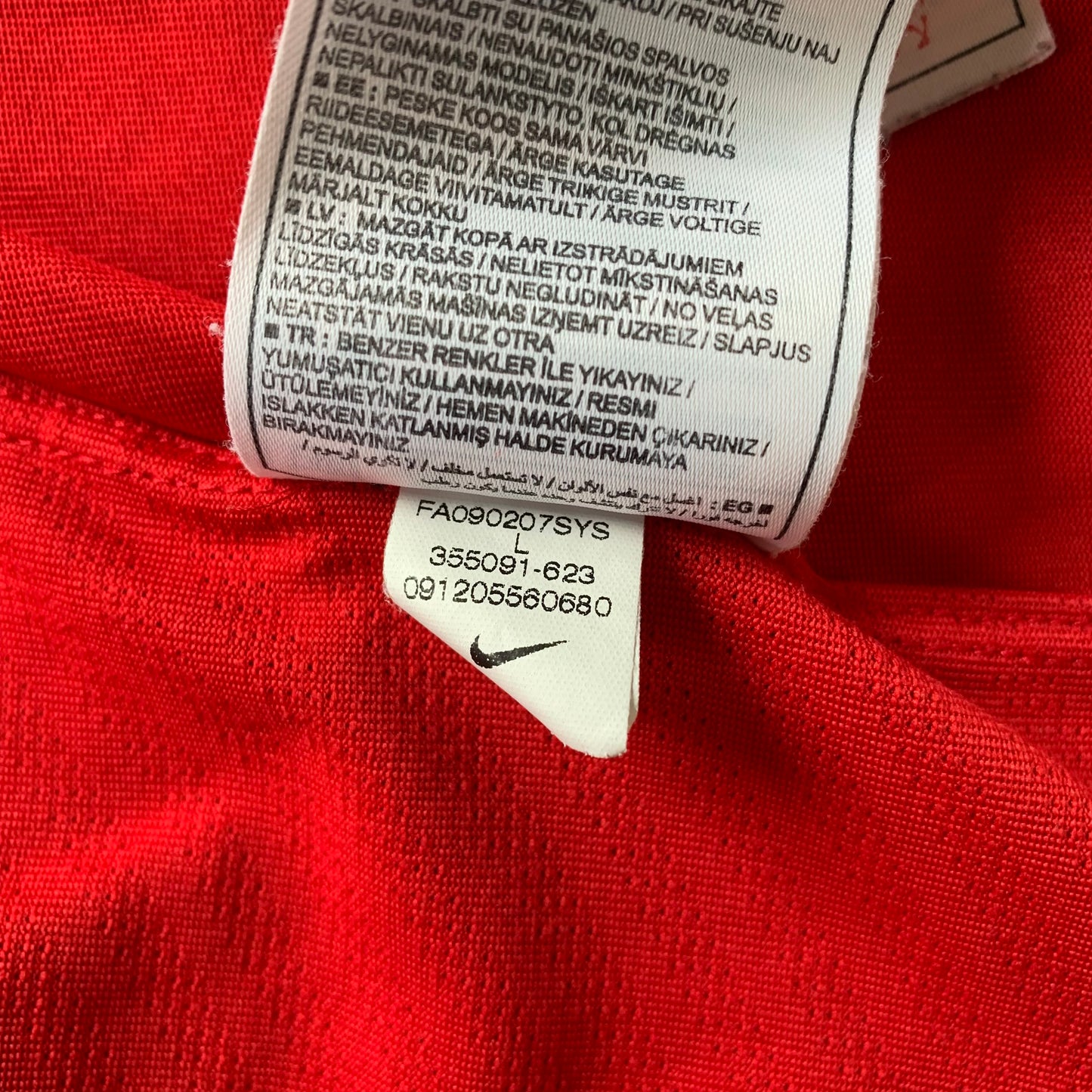 Manchester United Trikot 2009/10 Heim (L) Nike