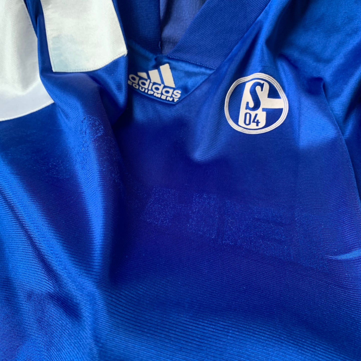 FC Schalke 04 Trikot 1994/95 Langarm #10 (L) Adidas Euqipment