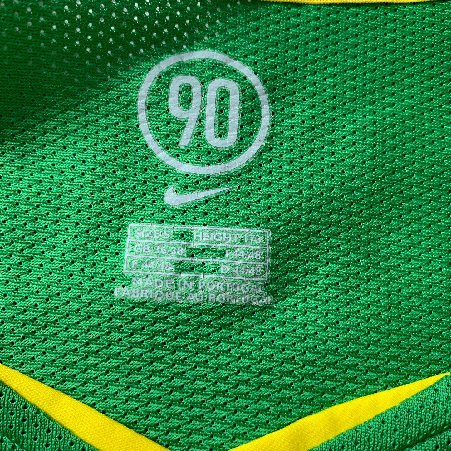 Brasilien Trikot EM 2004 Heim (S) Nike