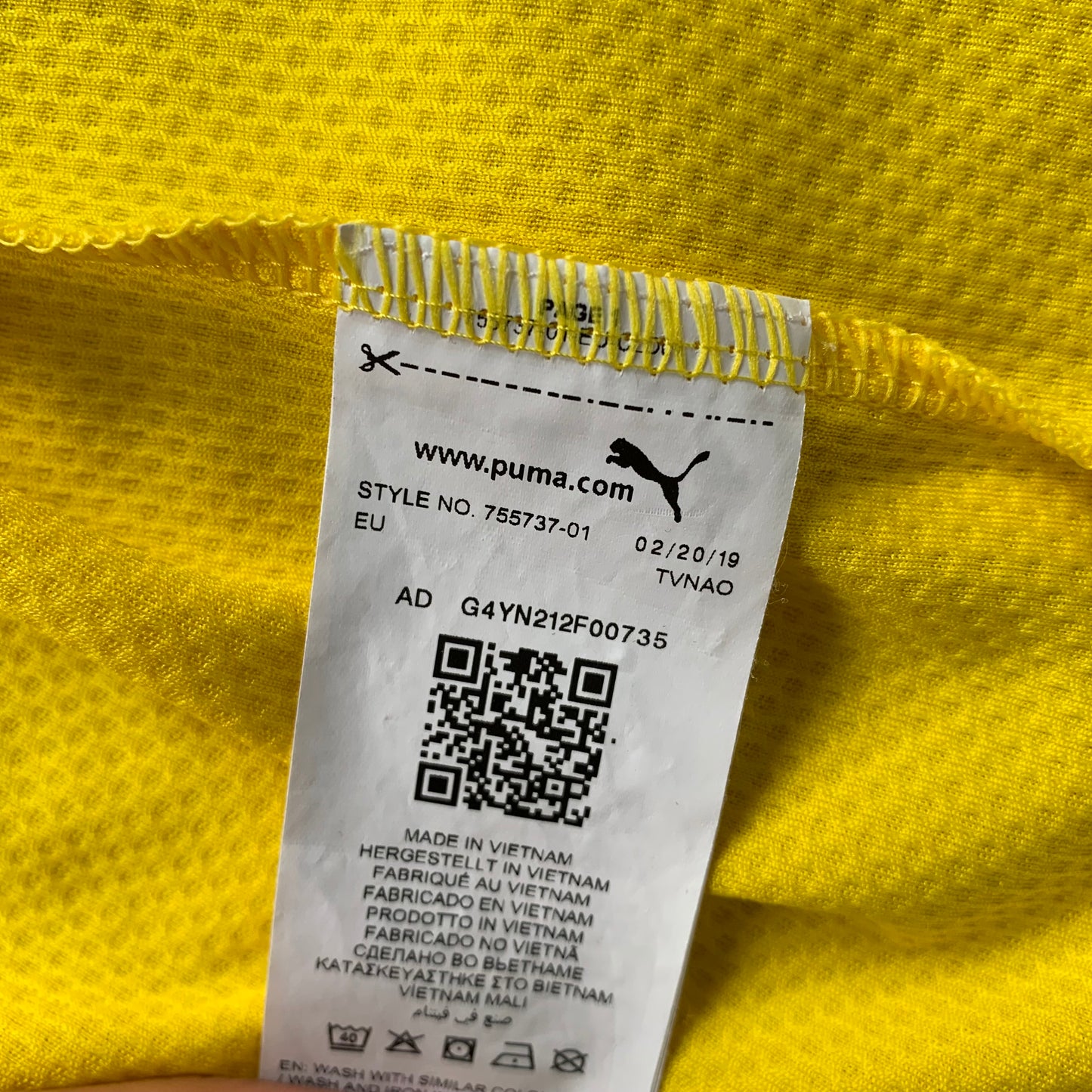 Borussia Dortmund Trikot 2019/20 Heim (XL) Puma