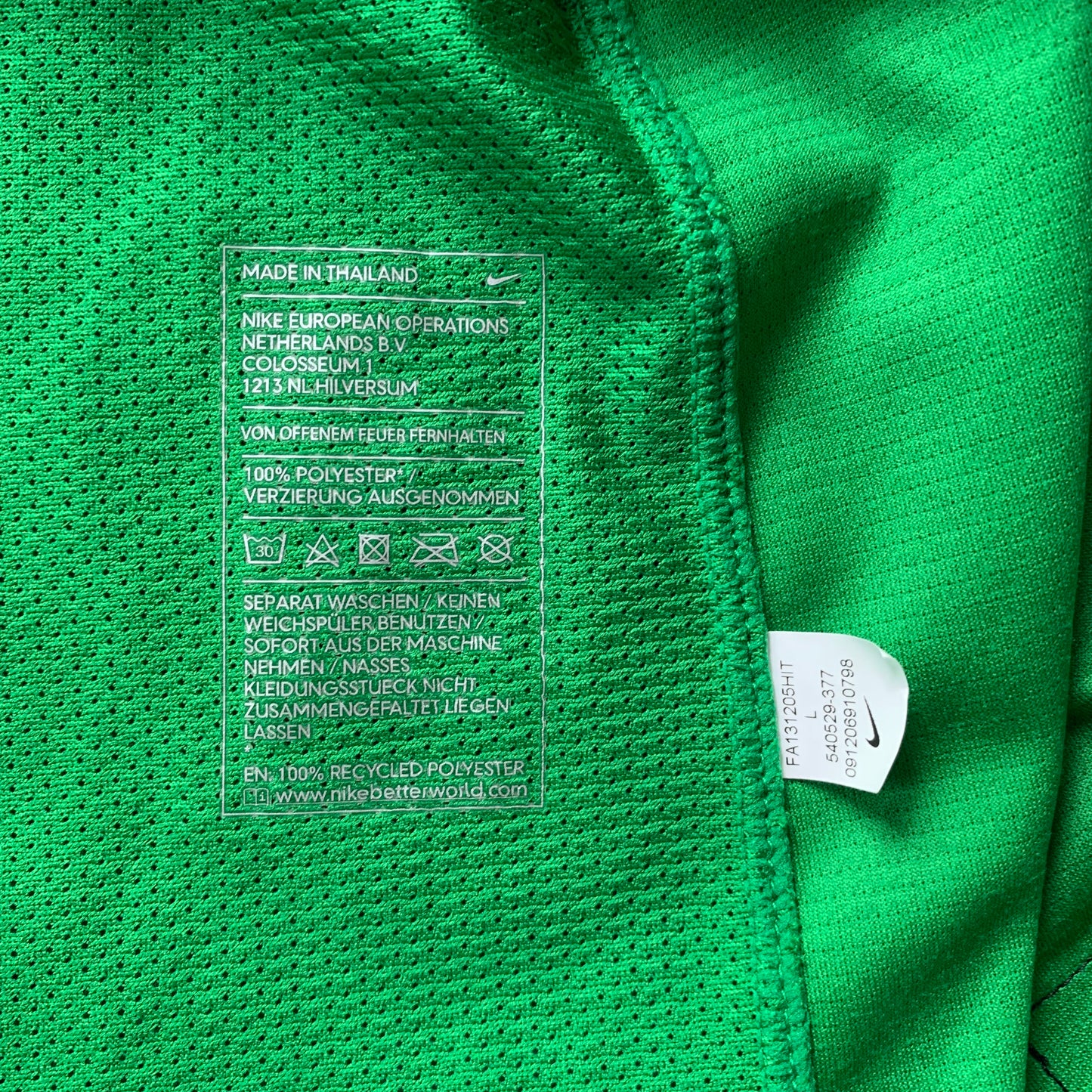 Werder Bremen Trikot 2013/14 Heim 'match prepared' Hunt #14 (L) Nike