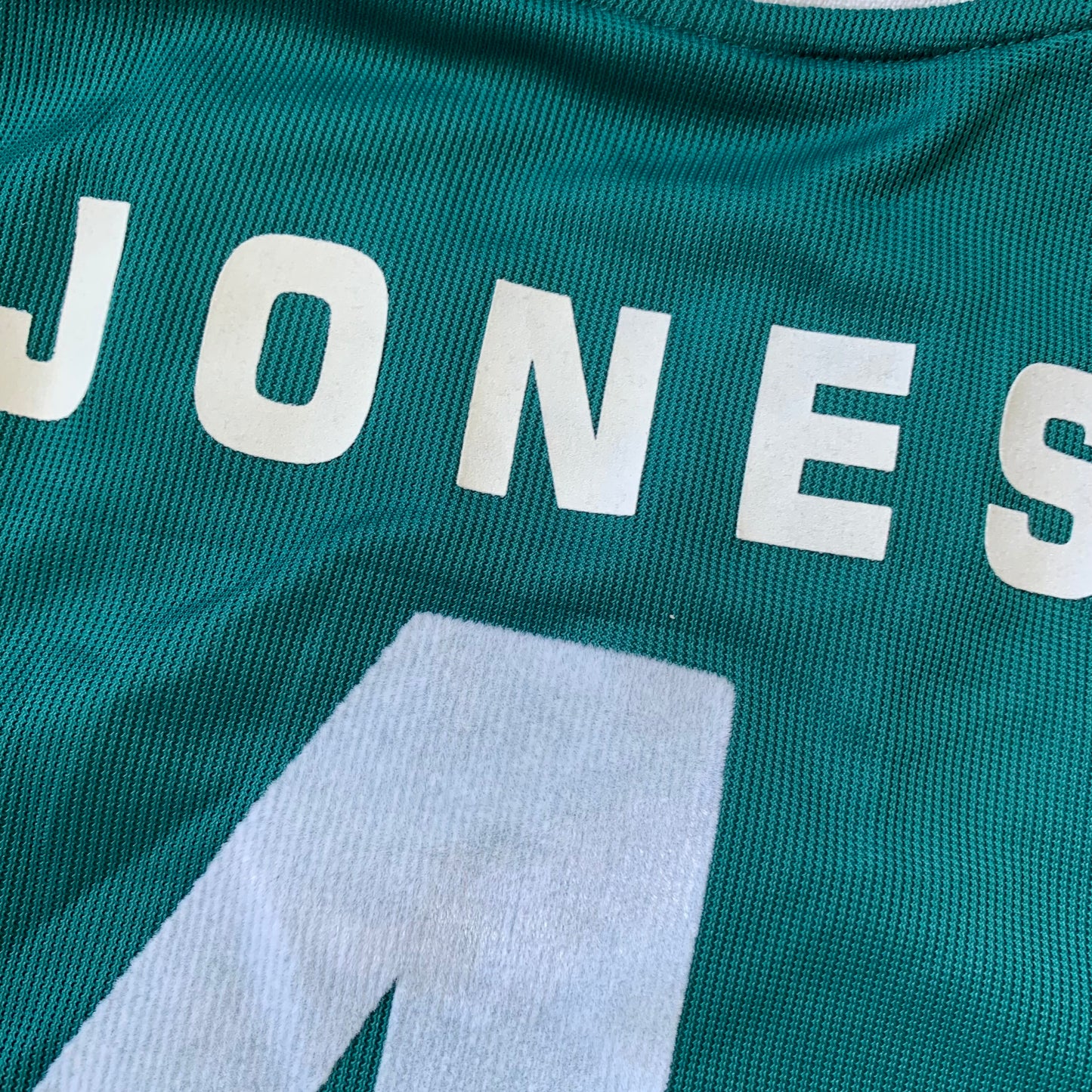 DFB Deutschland Spielertrikot Frauen 1999 Auswärts Jones #4 (XL) Adidas