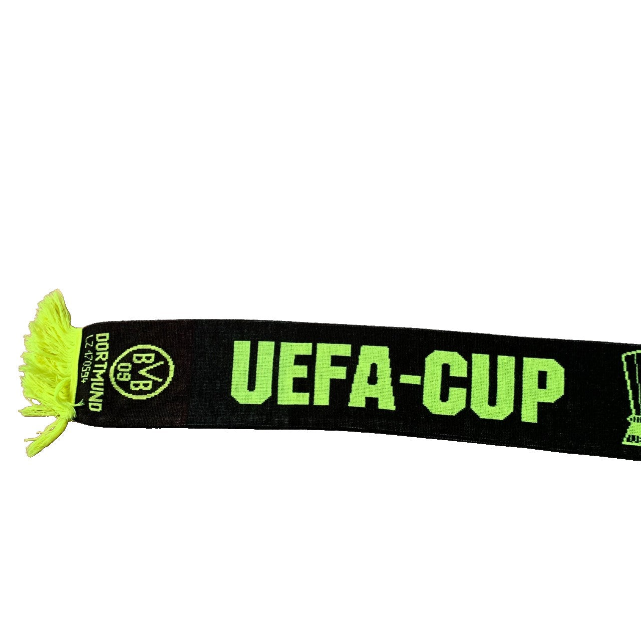Vintage Borussia Dortmund Schal 90s 'UEFA CUP 1995'