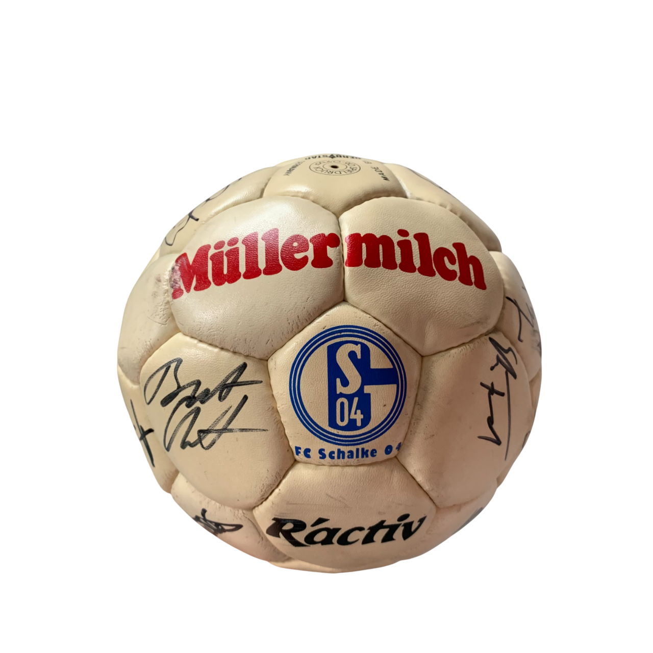 FC Schalke 04 Ball 90s Ractiv Müllermilch