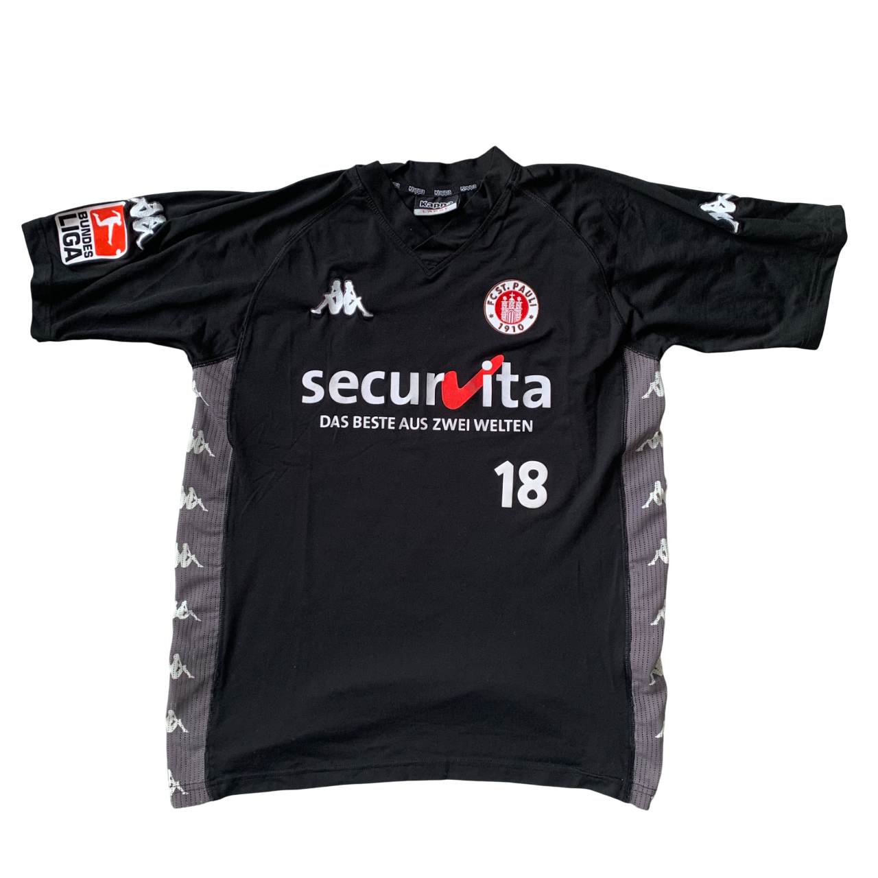 St. Pauli Trainingsshirt 00s #18 (L) Kappa