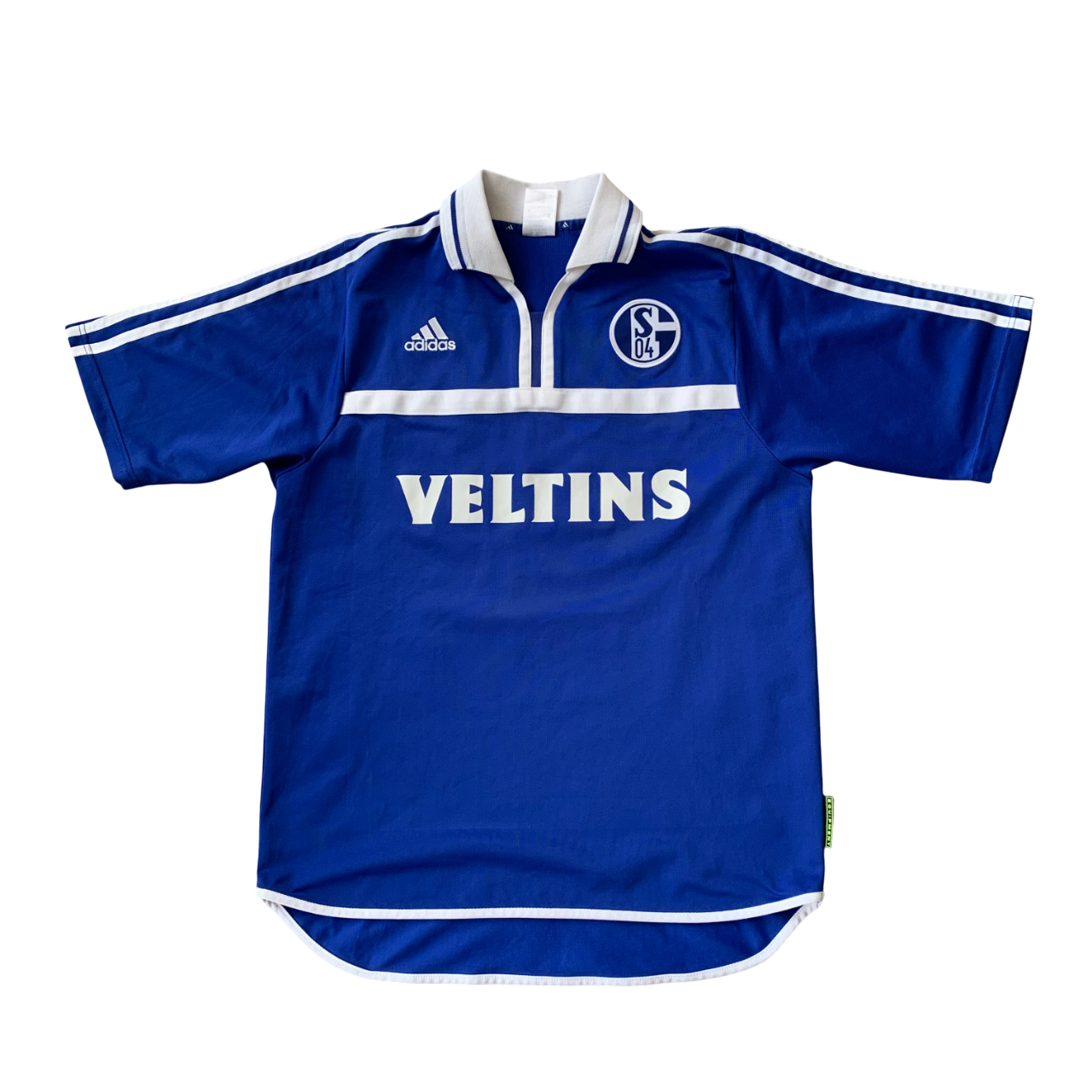 FC Schalke 04 Trikot 2000/01 Heim Spielerversion Sand #11 (M) Adidas