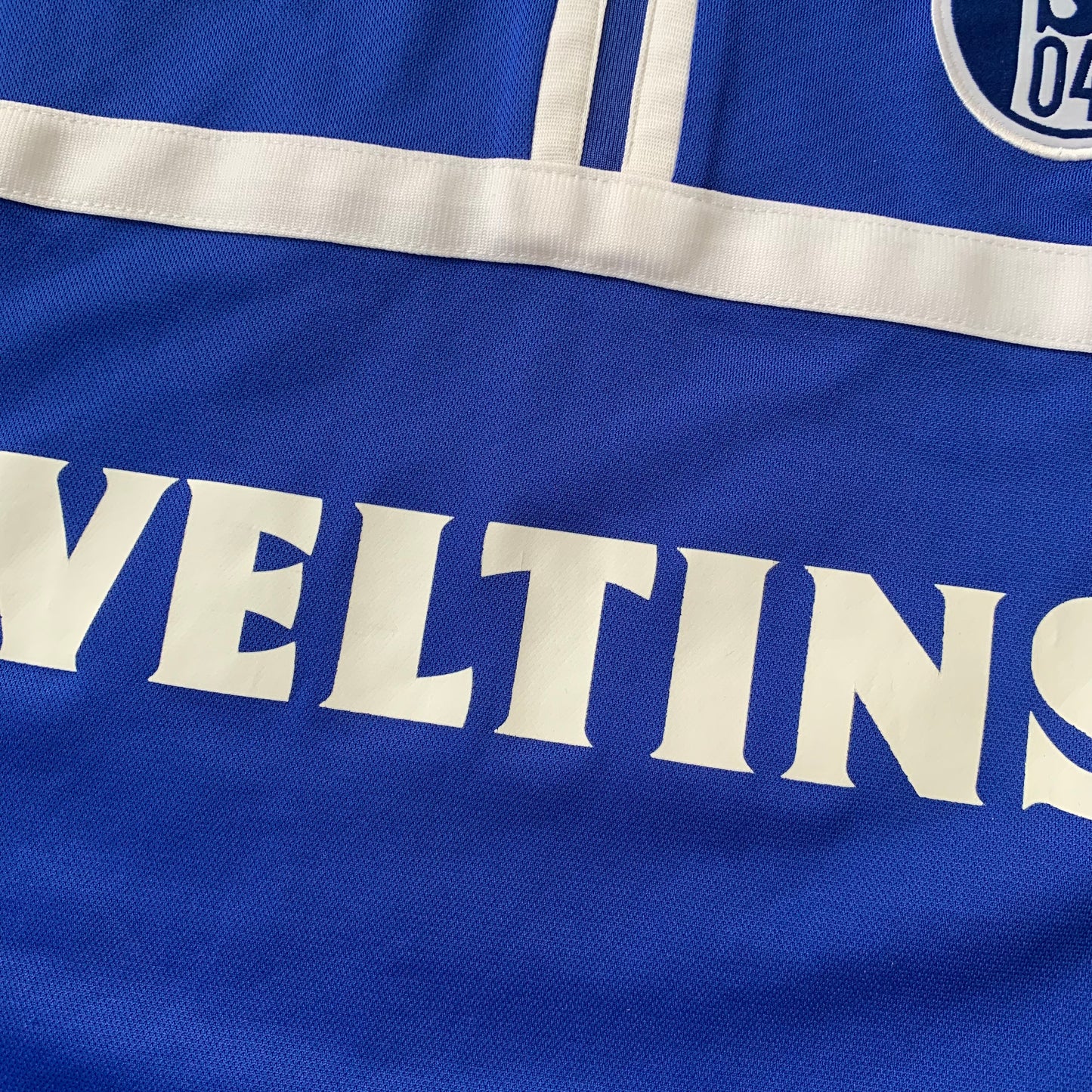 FC Schalke 04 Trikot 2000/01 Heim Spielerversion Sand #11 (M) Adidas