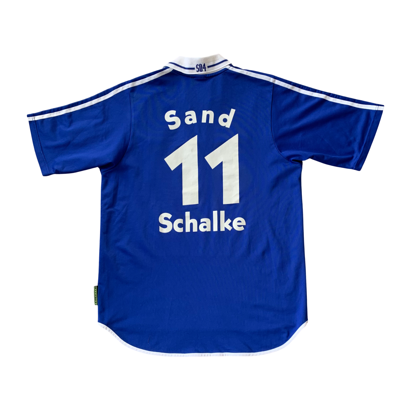 FC Schalke 04 Trikot 2000/01 Heim Spielerversion Sand #11 (M) Adidas