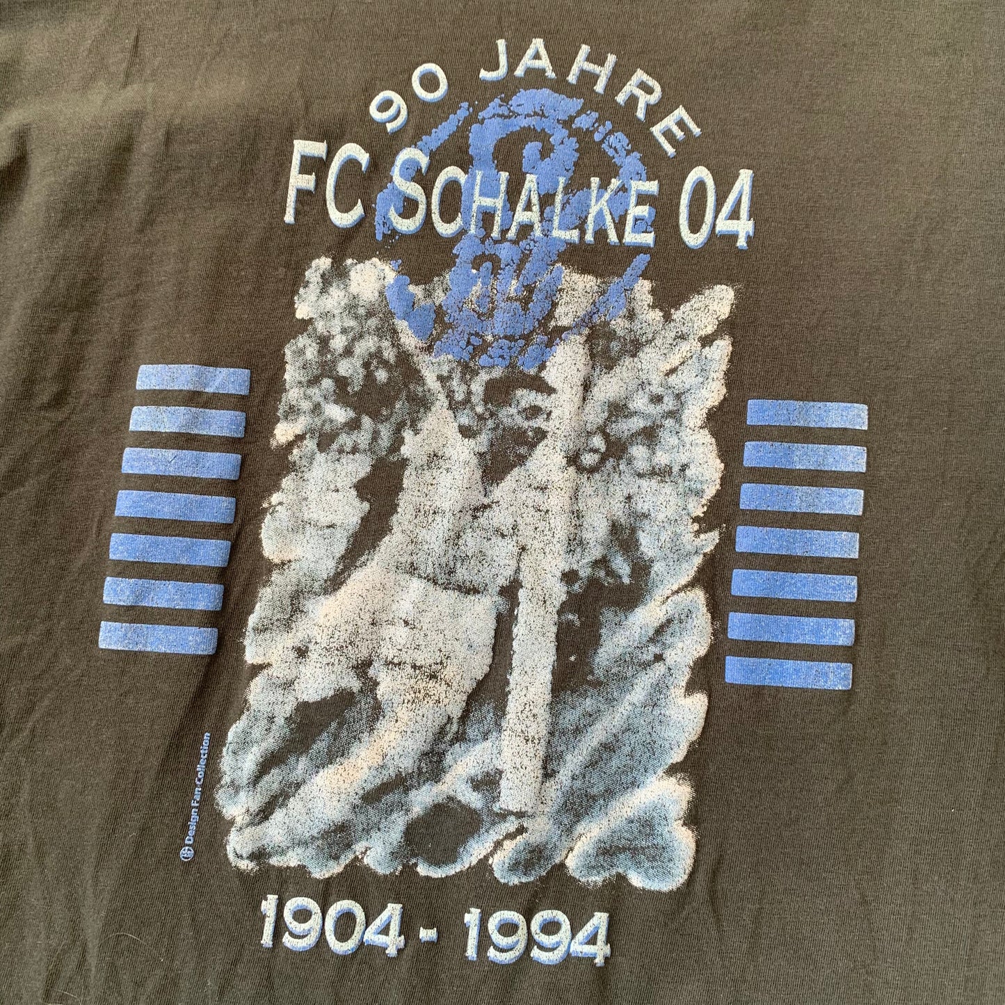 Vintage Schalke 04 Shirt '90 Jahre Schalke' (XL)