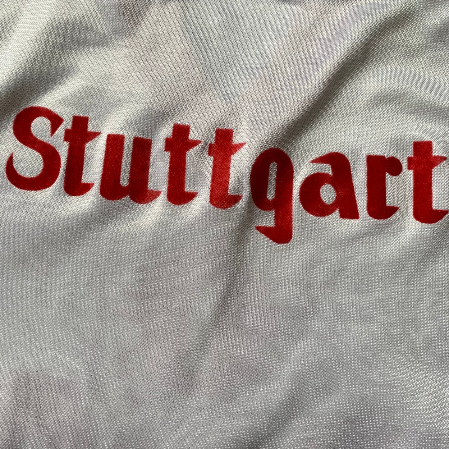 VfB Stuttgart Trainingsshirt 1987-88 (S) Rhoa-Sport