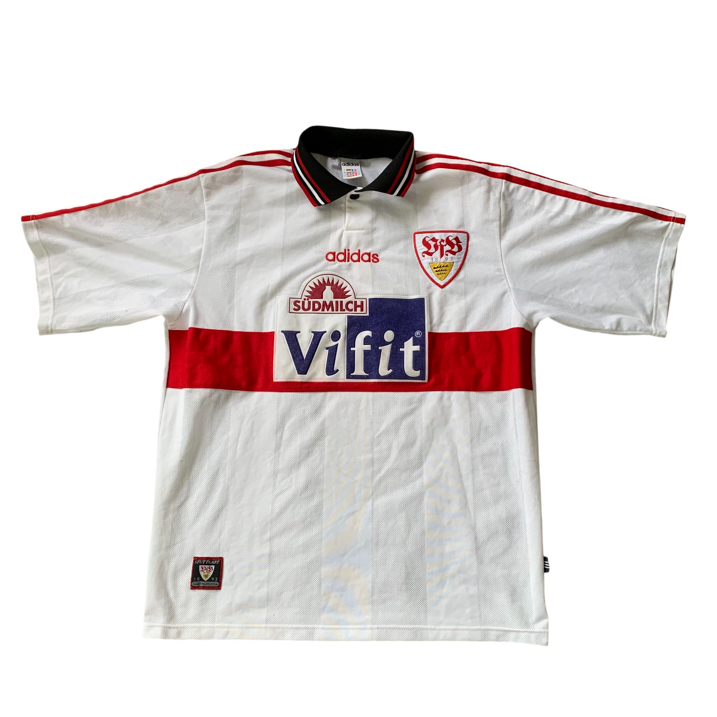 VfB Stuttgart Trikot 1996/97 Heim (L) Adidas