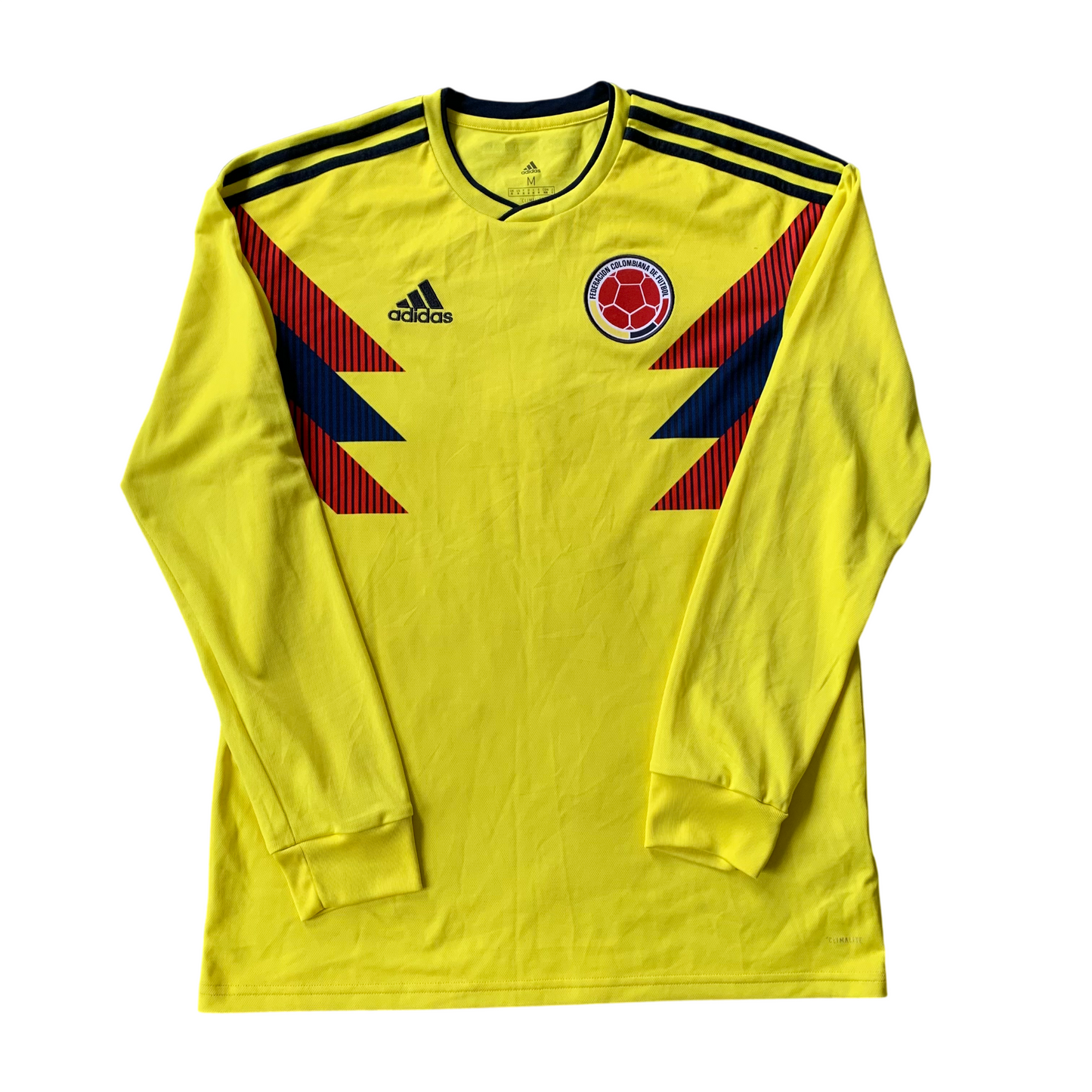 Kolumbien Trikot WM 2018 Heim Langarm (M) Adidas