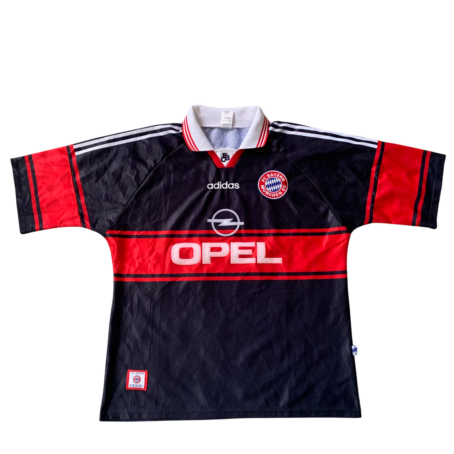 FC Bayern München Trikot 1997/98 Auswärts Scholl #7 (XL) Adidas
