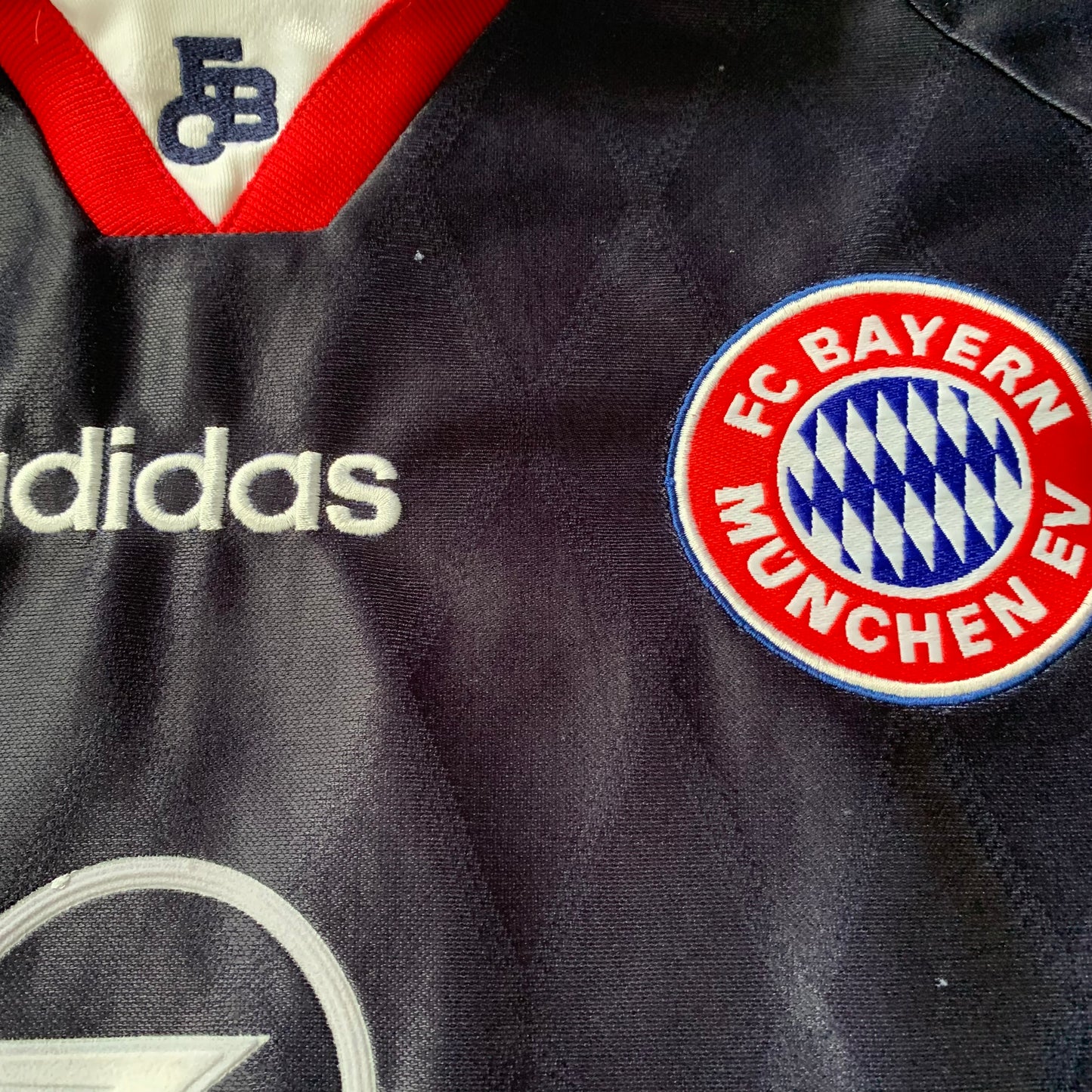 FC Bayern München Trikot 1997/98 Auswärts Scholl #7 (XL) Adidas