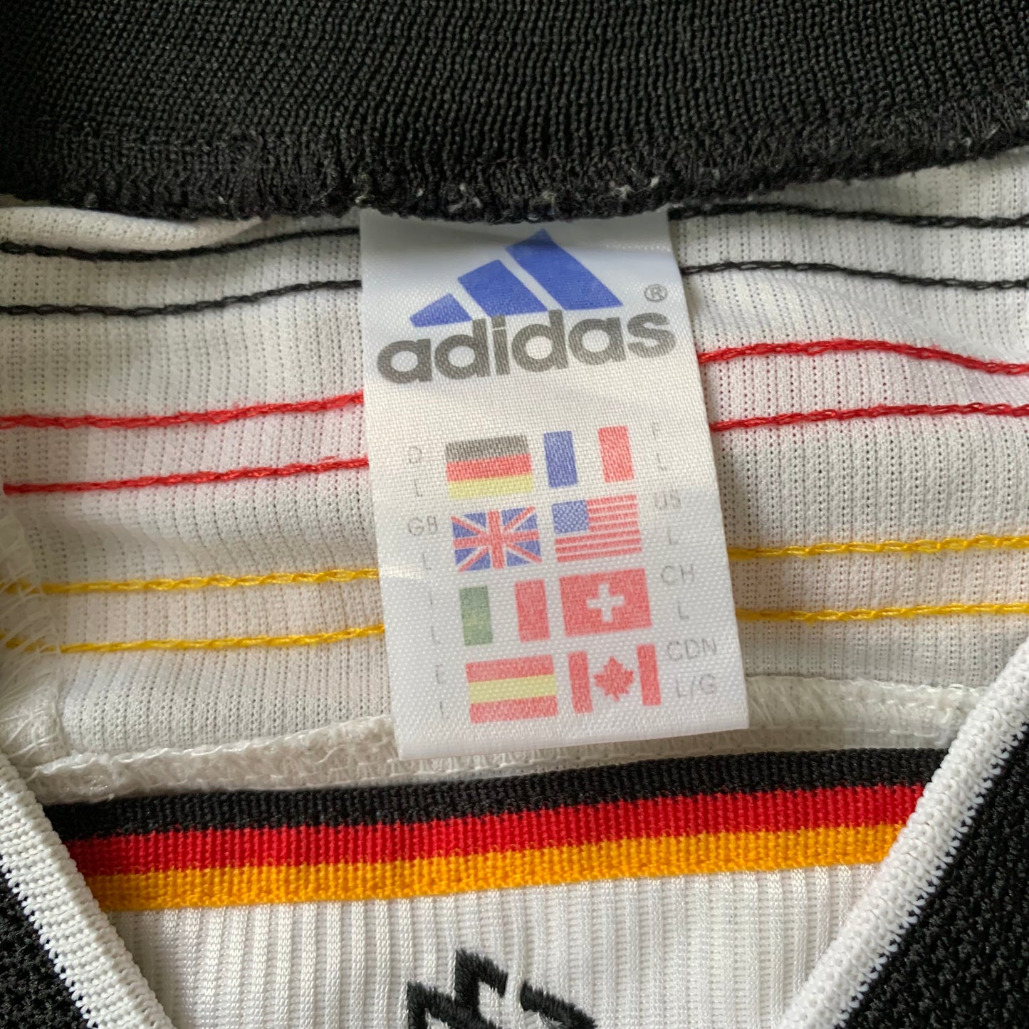 DFB Deutschland Trikot WM 1998 Heim (L) Adidas