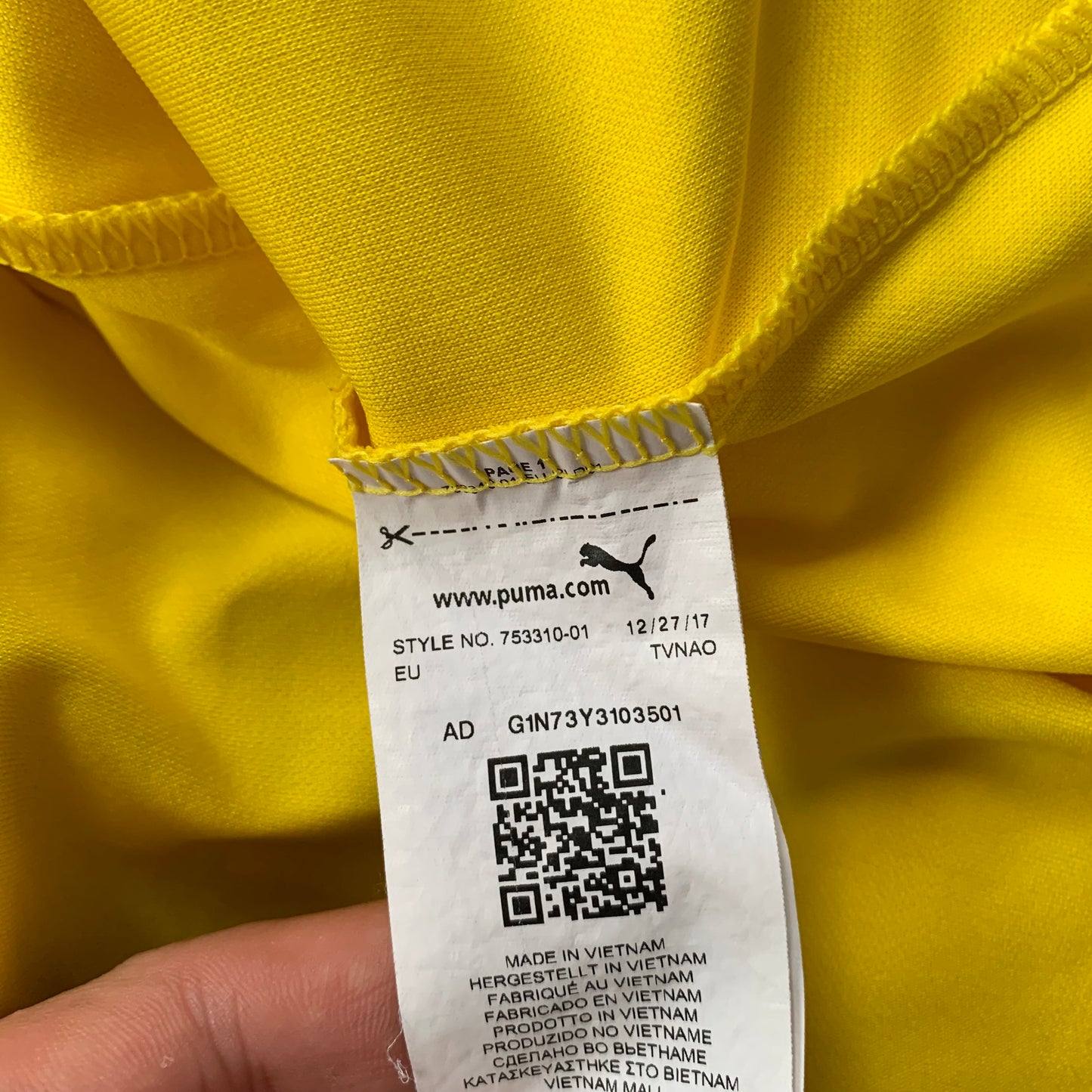 Borussia Dortmund Trikot 2018/19 Heim Witsel #28 (M) Puma