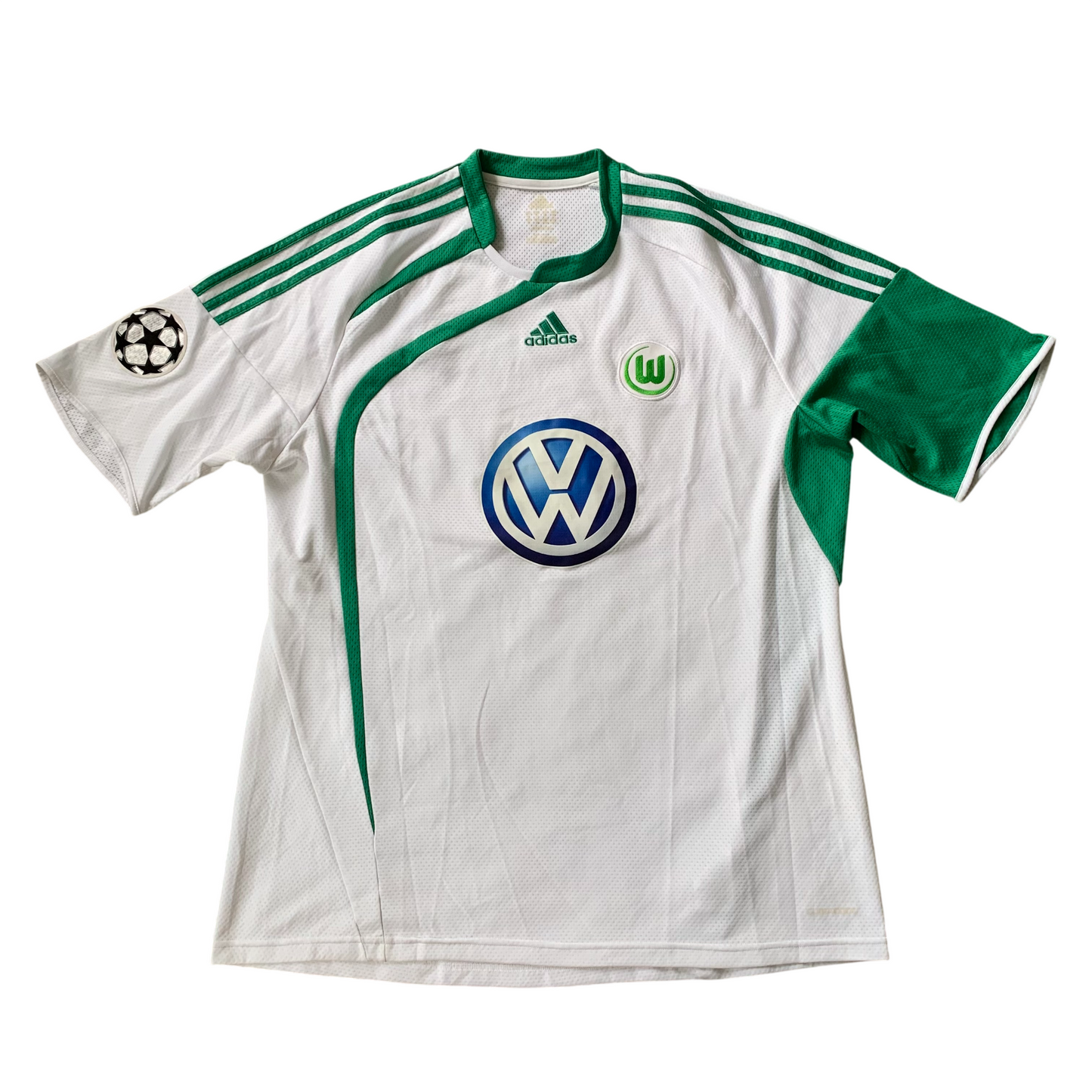VfL Wolfsburg Trikot 2009/10 Heim Dzeko #9 (XL) Adidas