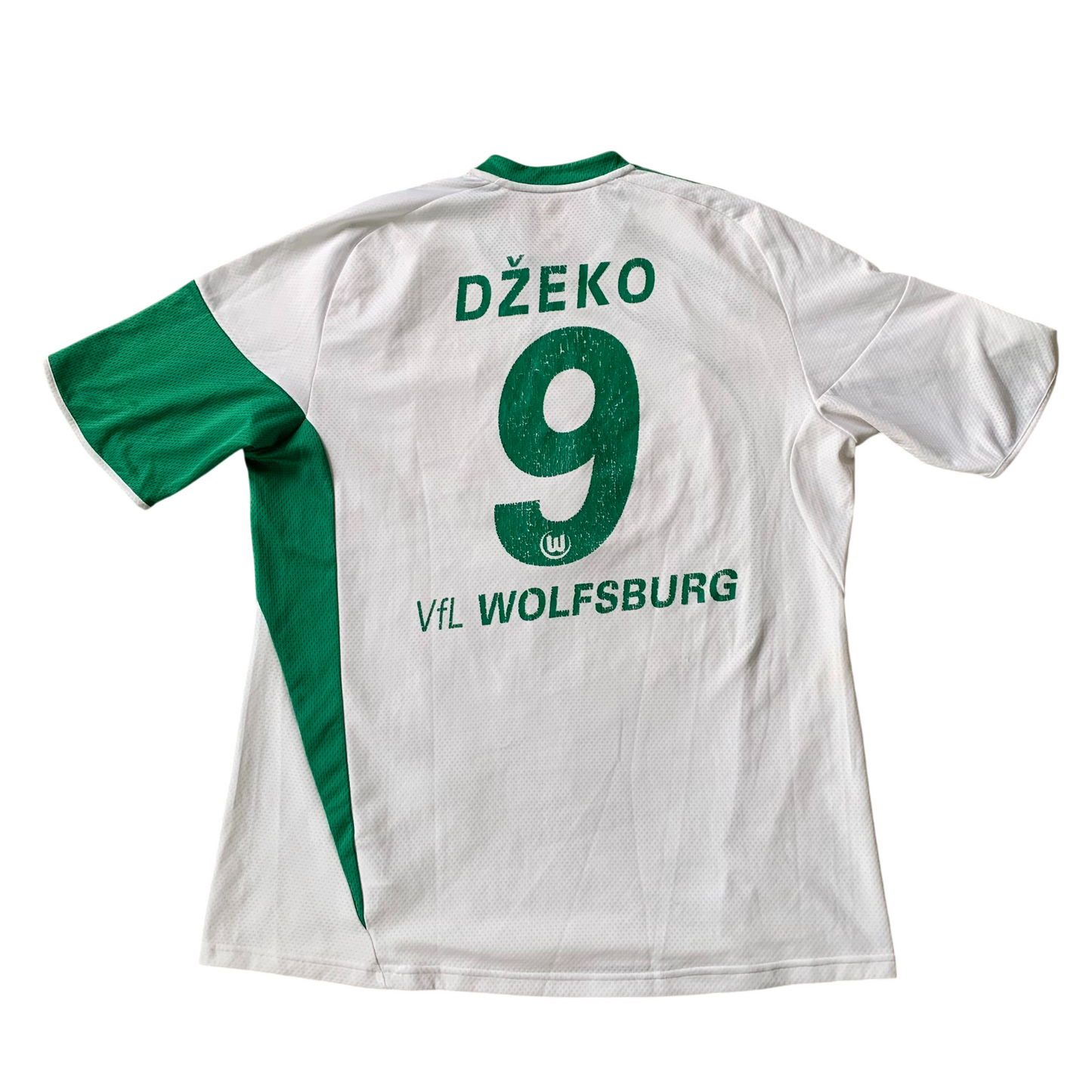 VfL Wolfsburg Trikot 2009/10 Heim Dzeko #9 (XL) Adidas
