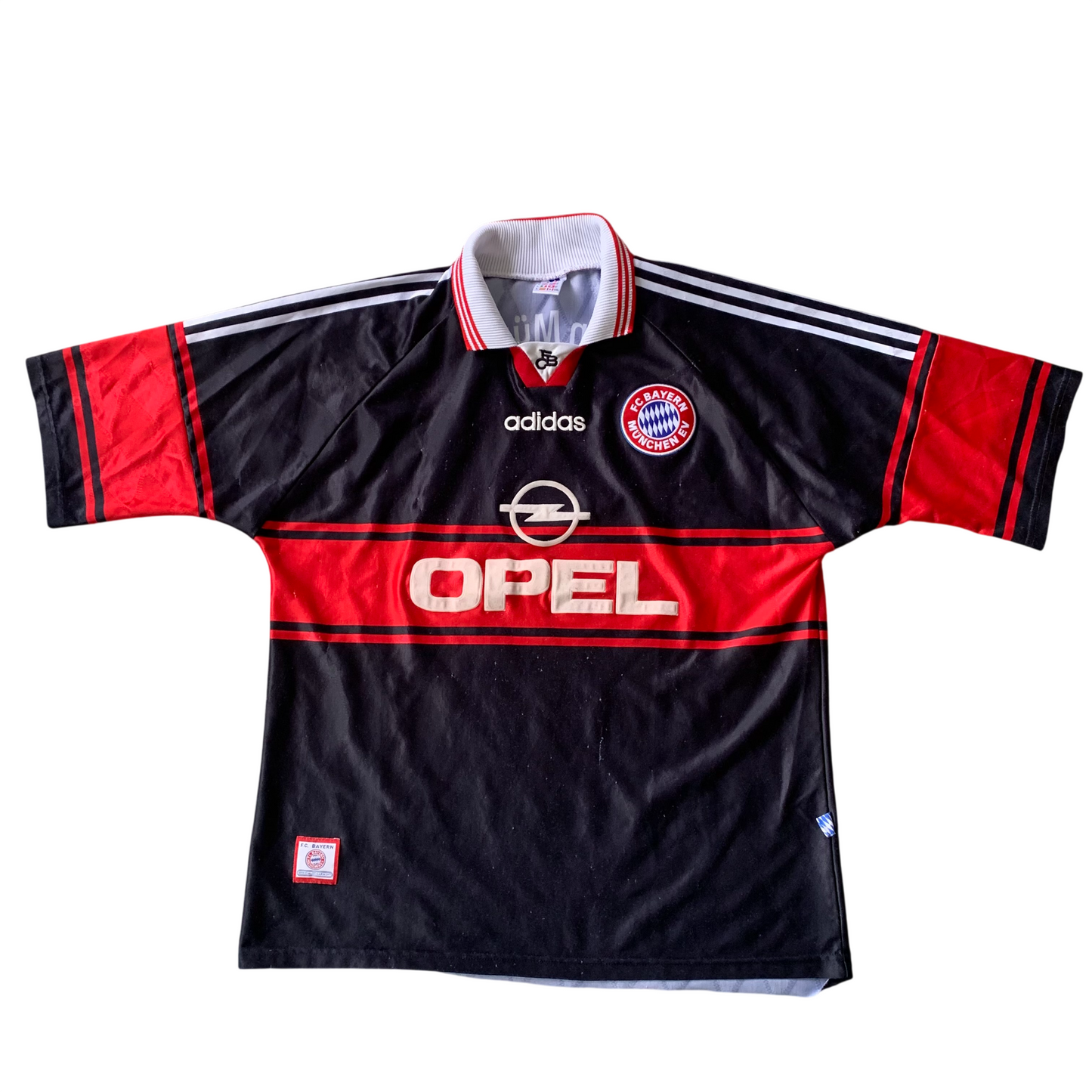 FC Bayern München Trikot 1997/98 Auswärts Basler #14 (XL) Adidas