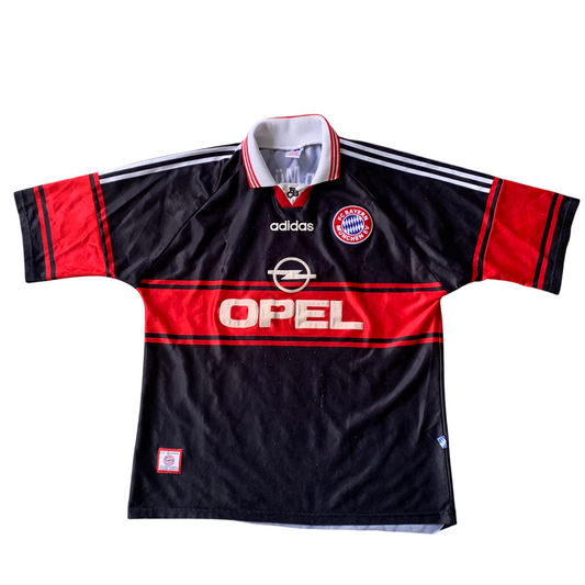 FC Bayern München Trikot 1997/98 Auswärts Basler #14 (XL) Adidas