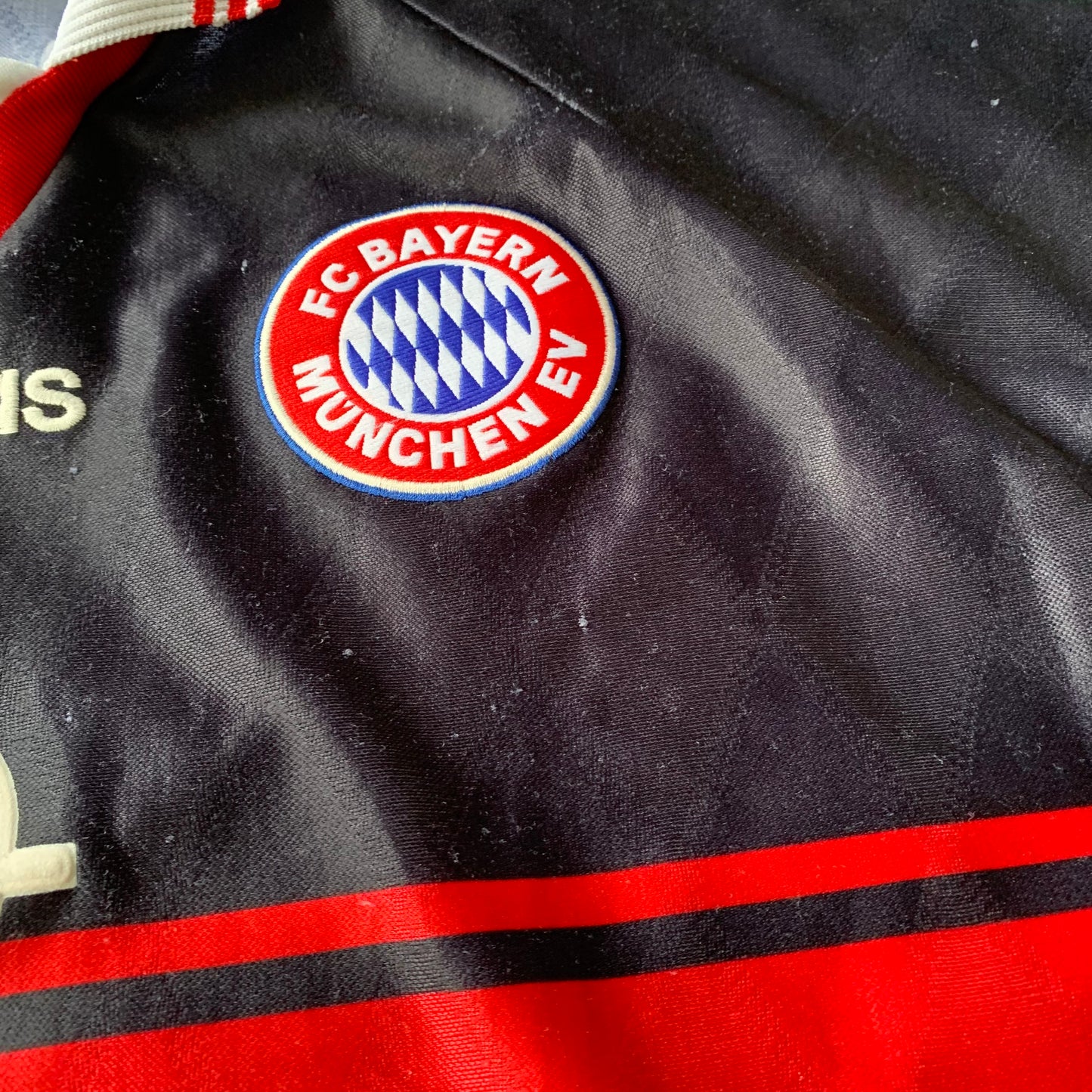 FC Bayern München Trikot 1997/98 Auswärts Basler #14 (XL) Adidas