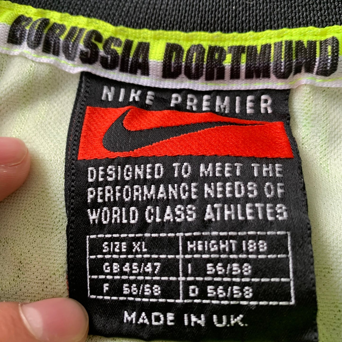 Borussia Dortmund Trikot 1996/97 Heim (XL) Nike