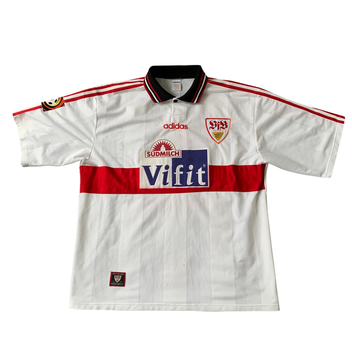 VfB Stuttgart Trikot 1996/97 Heim Elber #9 (XXL) Adidas