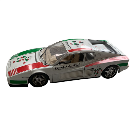 Italia 90 Ferrari Testarossa Modellauto WM 1990