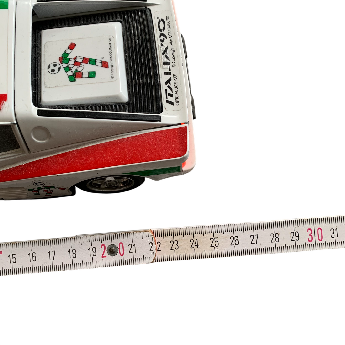 Italia 90 Ferrari Testarossa Modellauto WM 1990