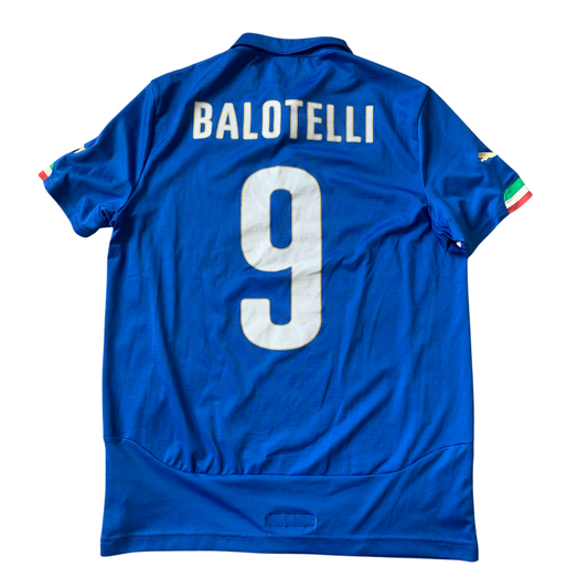 Italien Trikot 2014 Heim Balotelli #9 (176) Puma