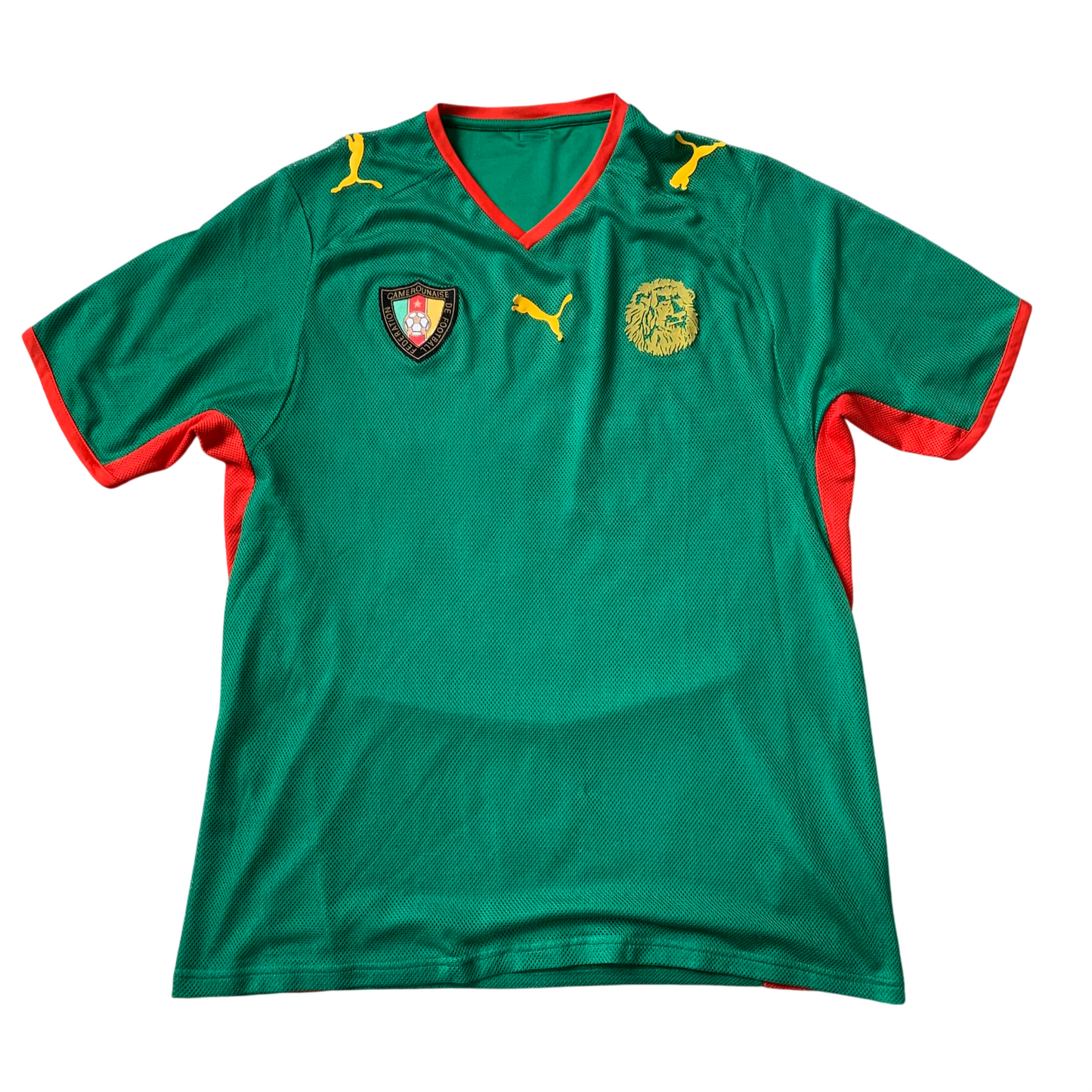 Kamerun Trikot 2008 Heim (L) Puma