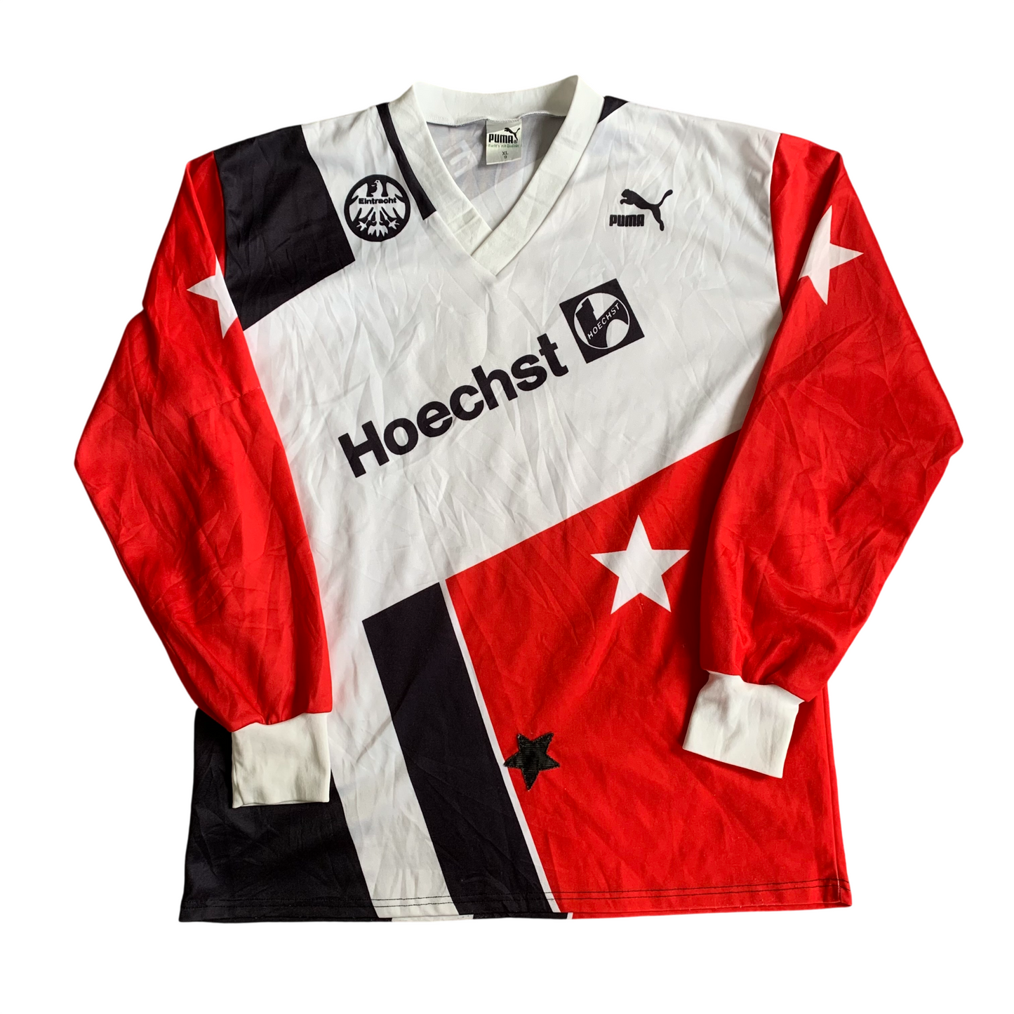 Eintracht Frankfurt Trikot 1991/92 Heim Langarm (XL) Puma