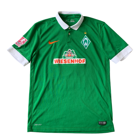 Werder Bremen Trikot 2014/15 Heim #15 matchworn (M) Nike