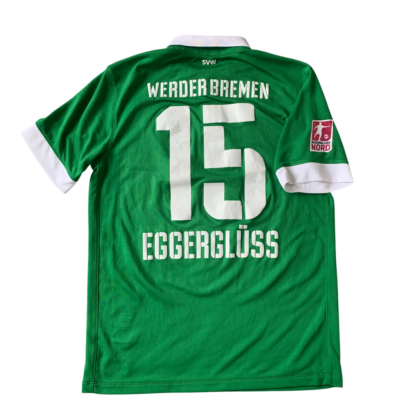 Werder Bremen Trikot 2014/15 Heim #15 matchworn (M) Nike
