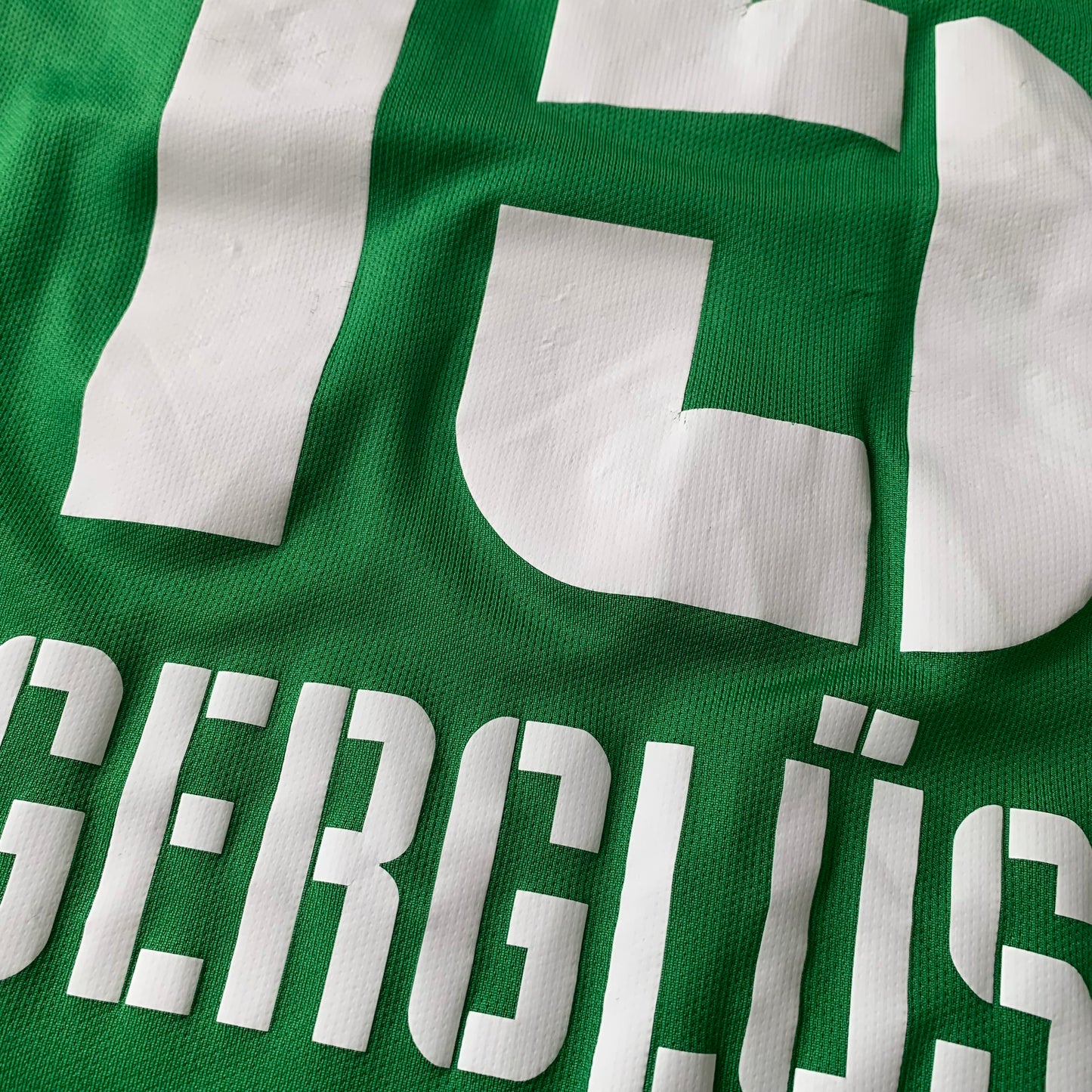 Werder Bremen Trikot 2014/15 Heim #15 matchworn (M) Nike