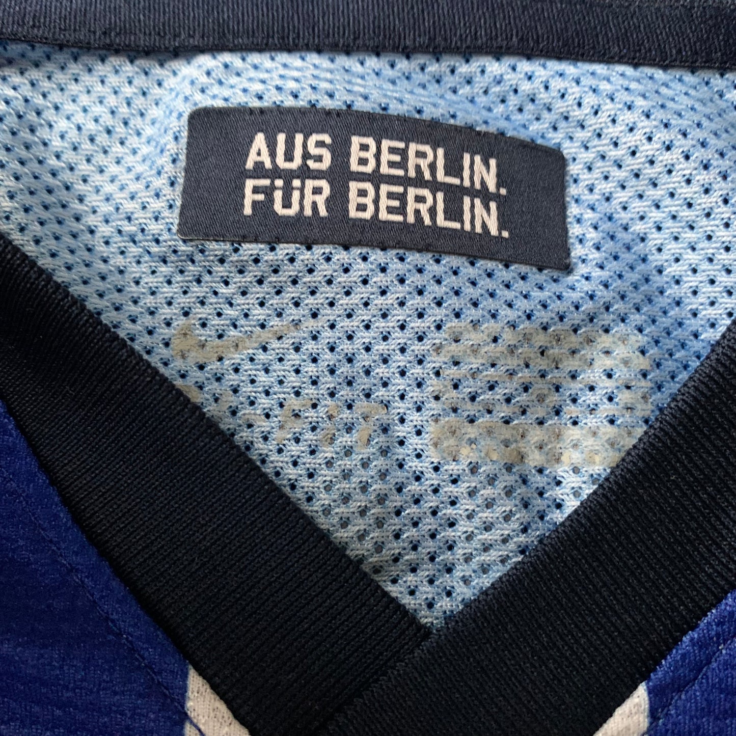 Hertha BSC Trikot 2013/14 Heim Spielerversion #15 (L) Nike